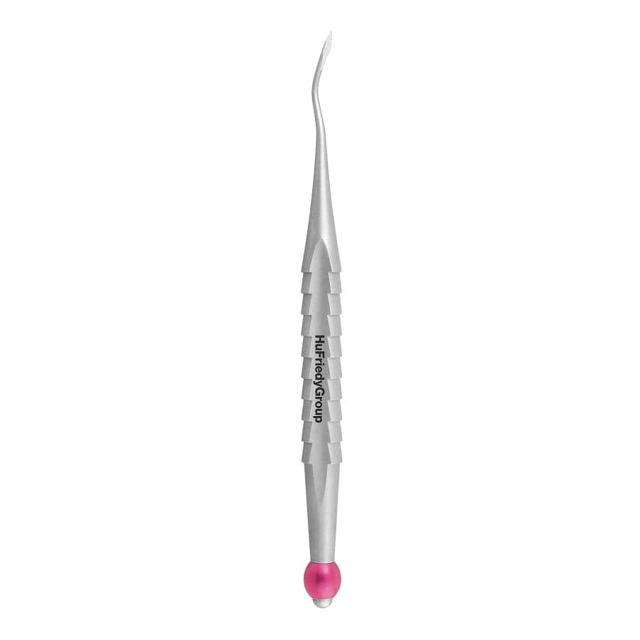 Hu-Friedy ProLux Luxating Elevator, Distal Angle Spade, Purple, PROLUX4 - ProLux Distal Angle Spade Purple - Image 1