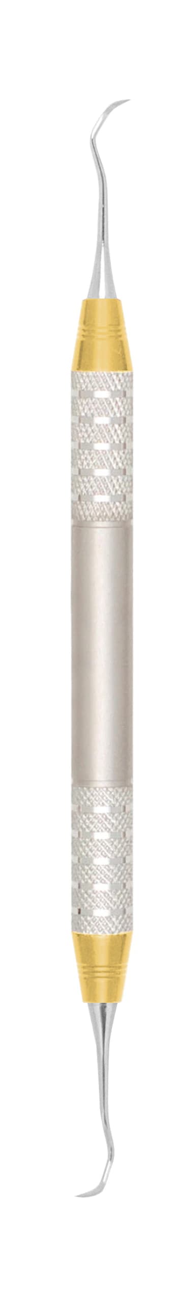 A. Titan Jacquette Scaler 2S-3S, Double End, D-Lite Handle #6, Posterior, Stainless Steel, Each - Jacquette Scalers 2S-3S D-Lite Handle - Image 1