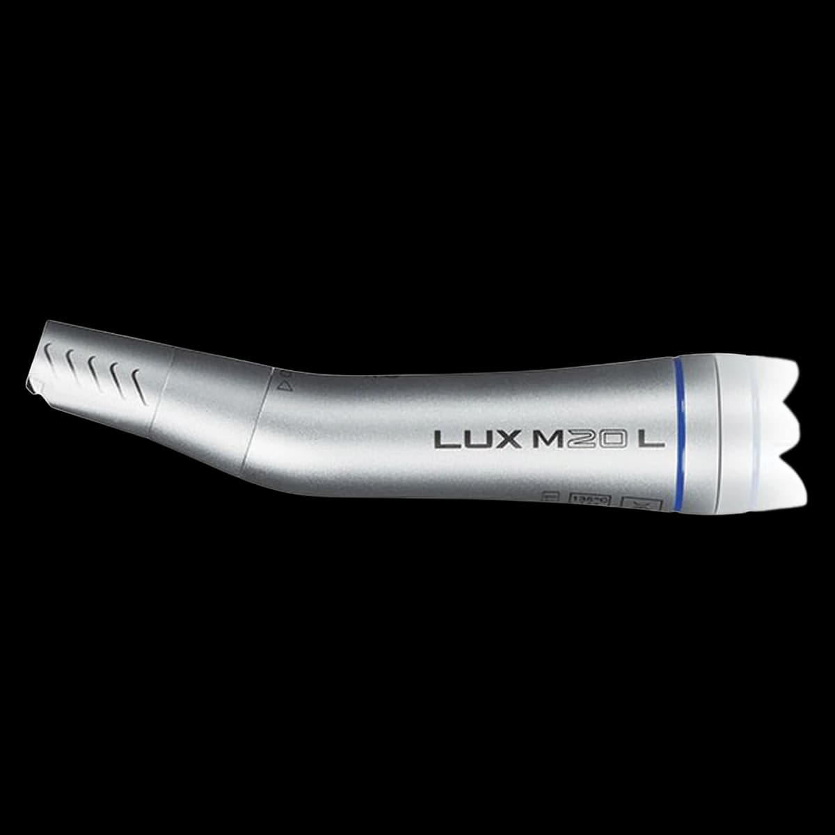KaVo MASTERmatic LUX M20 L Contra Angle Handpiece, Low-Speed, 1:1 Transmission, Air/Electric, Cellular Optic, 40,000 rpm, 1009.3620 - Mastermatic LUX Contra Angle Handpieces - Image 1