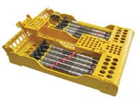 Zirc E-Z Jett Cassette, 10-Place, Neon Blue, 50Z930N - Neon Blue E-Z Jett® Cassette 10-Place - Image 1