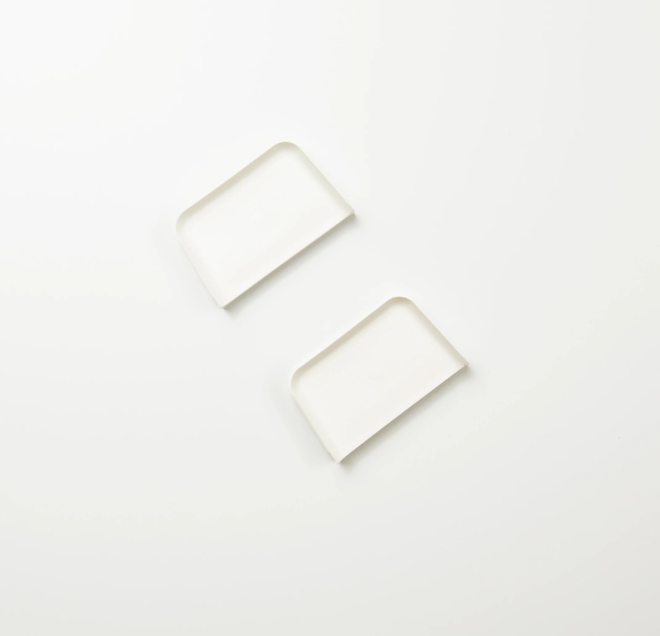 Zirc Drawer Organizer Small Dividers, White, 2/Pkg, 20Z207A - Zirc Drawer Organizer, Divider, Small, 2/Pkg, White, 20Z207A - Image 1