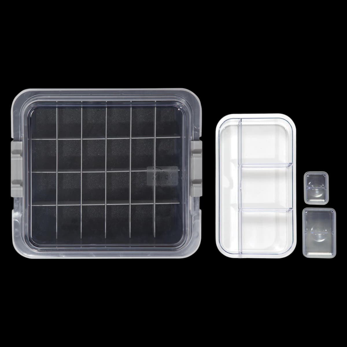 Zirc Procedure Tub Complete Kit, Gray, 12-5/8" x 11-1/4" x 4", 20Z455I - Gray Complete Tub Kit - Image 1