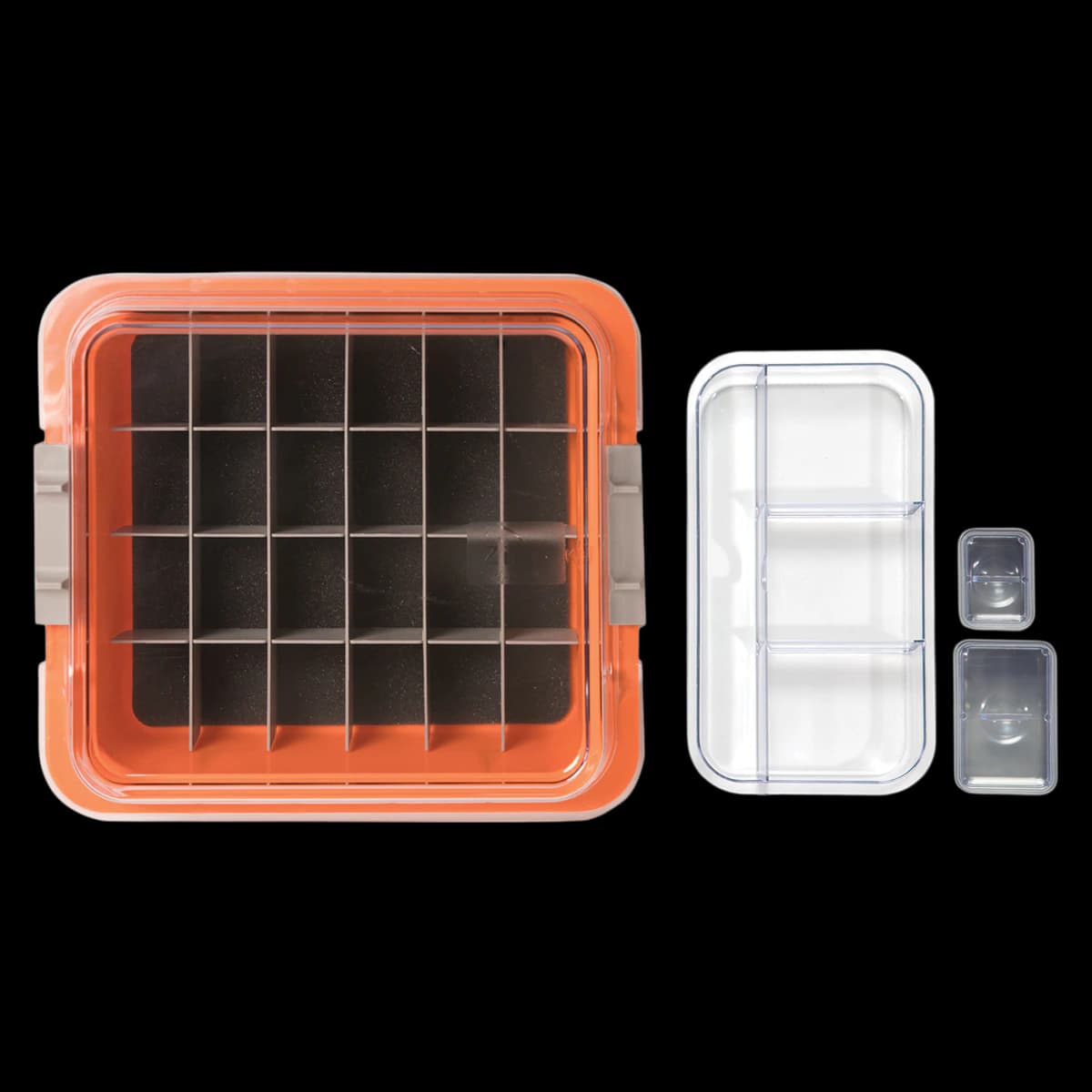 Zirc Complete Procedure Tub Kit, Neon Orange, 12-5/8" x 11-1/4" x 4", 20Z455-Q - Neon Orange Complete Tub Kit - Image 1