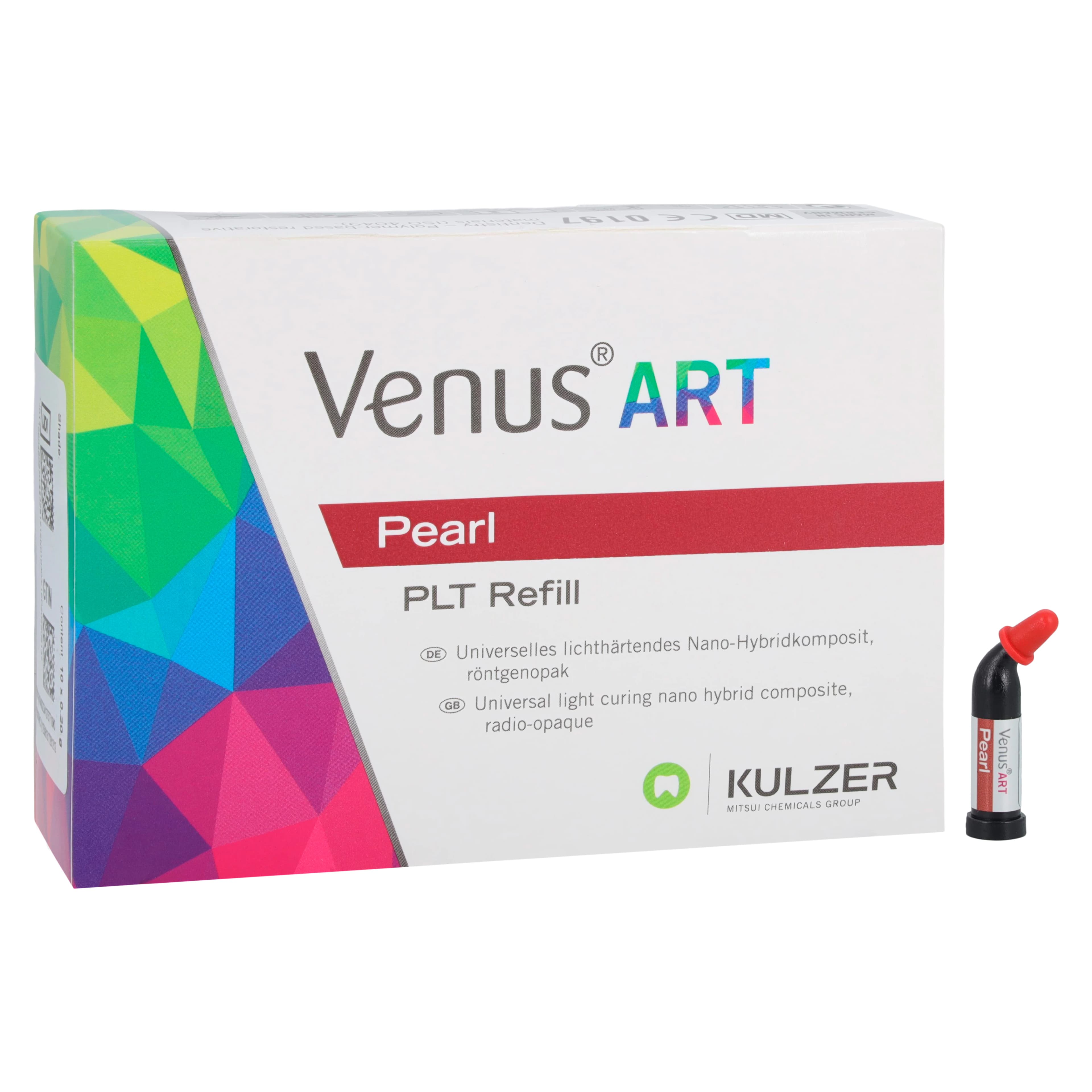 Venus Pearl Nanohybrid Composite PLT Refill, Shade A3.5, 0.2 g, 20/Pk, 66048144 - Venus Pearl Shade A3.5 .2g PLT Refills Pack of 20 - Image 1