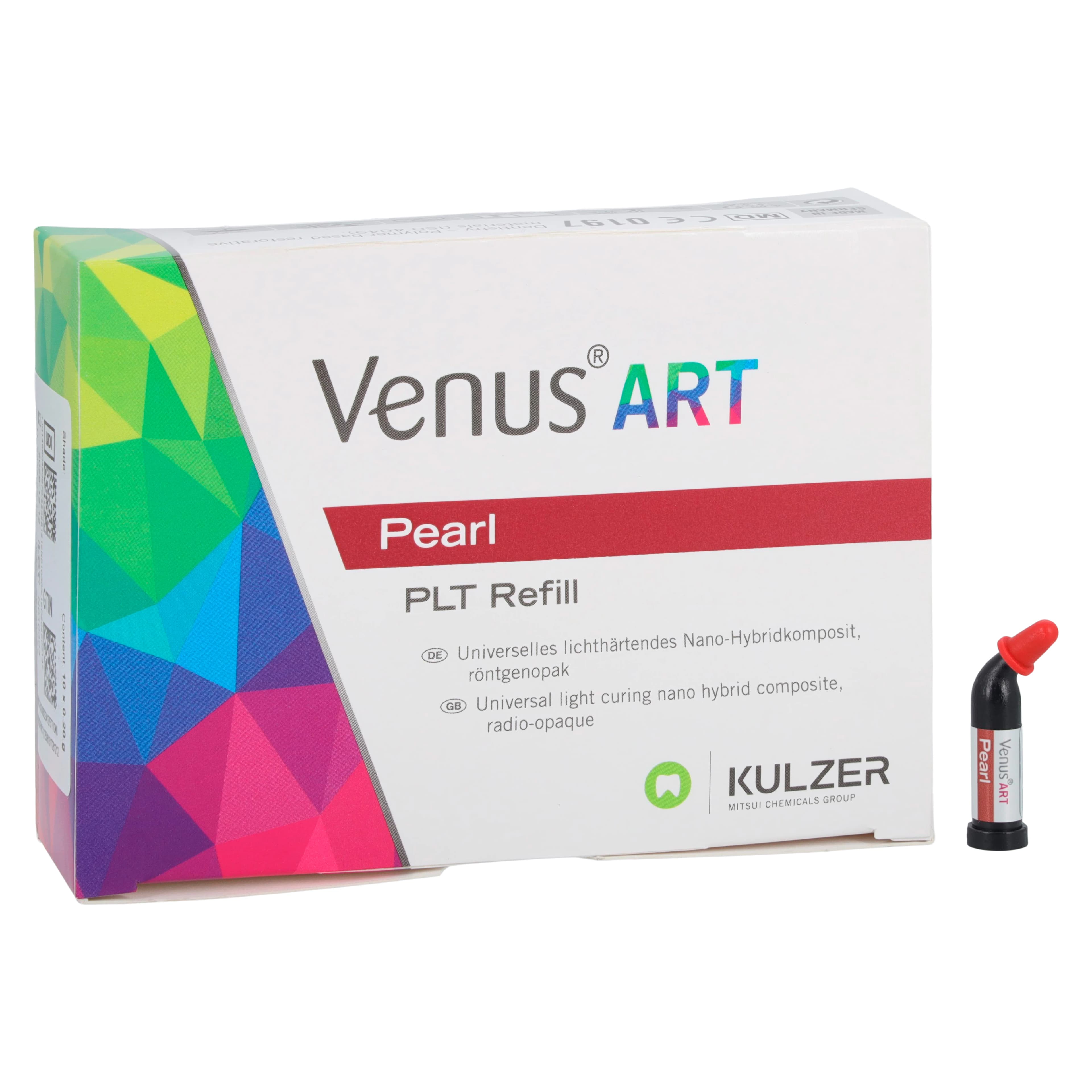 Venus Pearl Nanohybrid Composite PLT Refill, Shade B3, 0.2 g, 20/Pack, 66048149 - Venus Pearl Shade B3 .2g PLT Refills Pack of 20 - Image 1