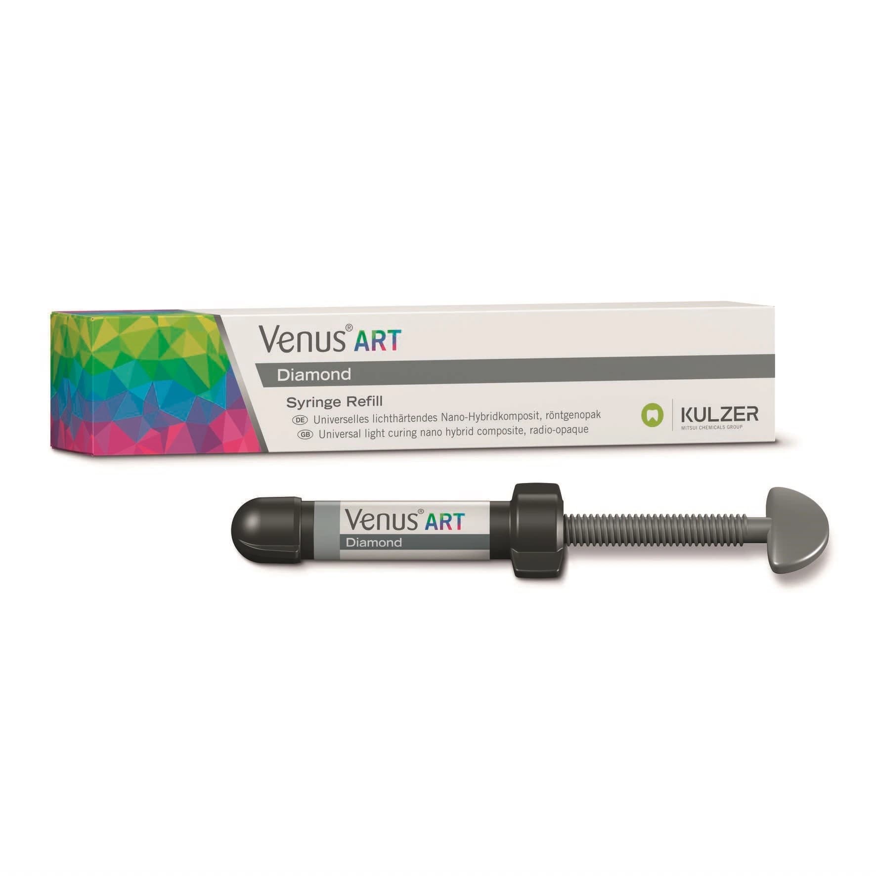 Venus Diamond Nanohybrid Universal Composite, Refill, BL (Bleach), 4 g Syringe, 66035487 - Venus Diamond, Refill, 4 g, Misc., Syringe, 66035487 - Image 1