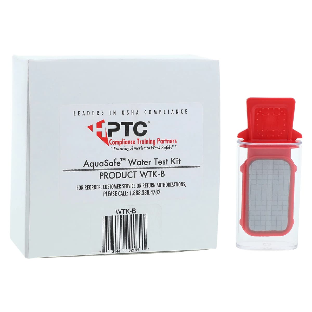 Aquasafe Water Test Kit, 4-Unit Test, WTK-B - Aquasafe Water Test Kit 4-Units - Image 1