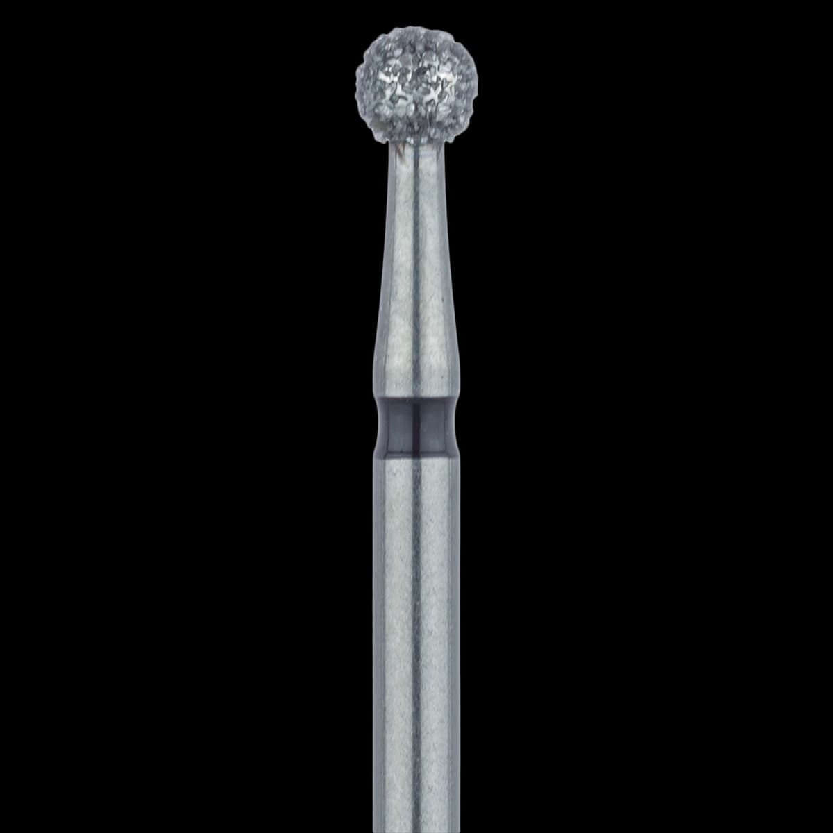 Meisinger 801H-023-SU FG Surgical X-Long Diamond Bur, Round, Super Coarse, 2.3 mm, 5/Pack - Meisinger FG Surgical Diamonds - 801-023 - Super Coarse - Image 1