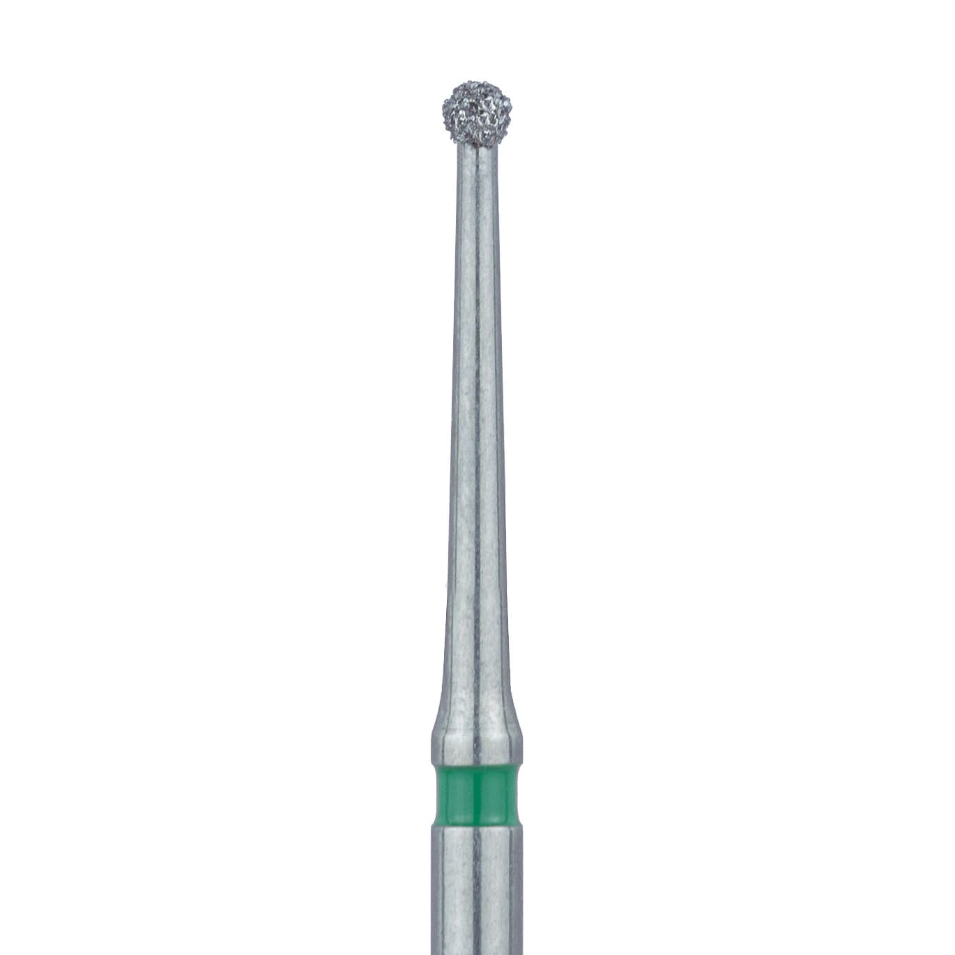 Meisinger 801LG-012-FG Coarse Diamond Bur, Long Round 1.2mm, Friction Grip, Multi-Use, 5/Pk - Meisinger Diamonds 801LG-012-FG Coarse 5/Pk - Image 1