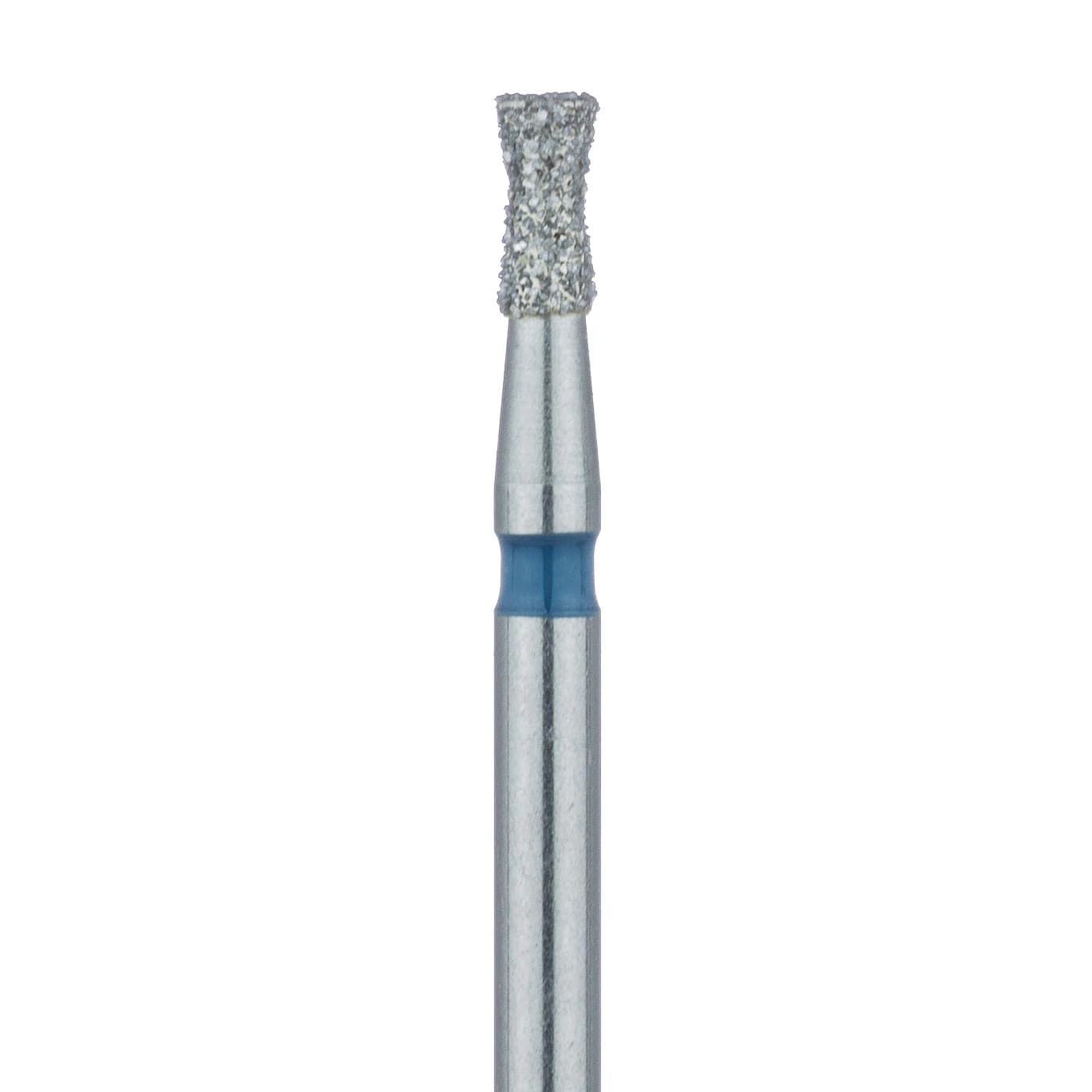 Meisinger Diamond Bur, FG, Medium Grit, Blue Ring, Hourglass/Double Inverted Cone, 806-016, 1.6 mm Head Diameter, 3.0 mm Head Length, 5/Pack - Meisinger Diamond, FG, Medium, Blue, Hourglass, 806-016, Pkg/5 - Image 1