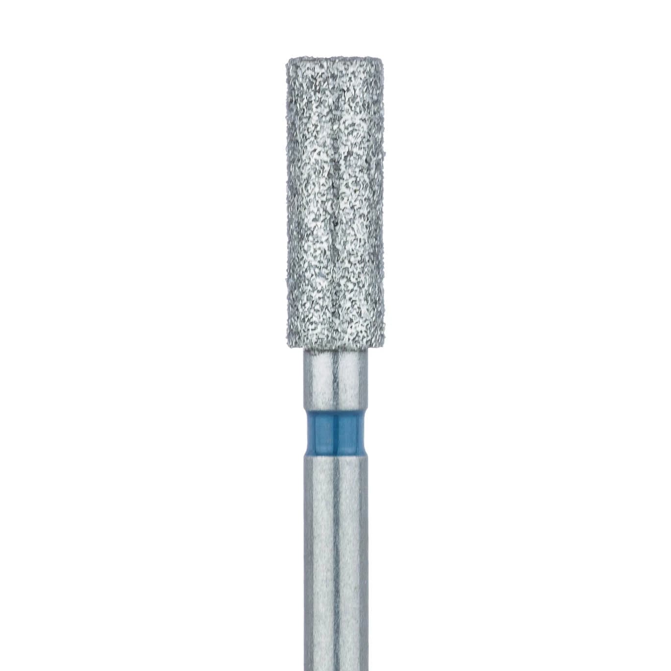 Meisinger 837-025-FG Diamond Bur, Medium Grit, Long Cylinder, Friction Grip, 2.5 mm Diameter, 5/Pack - Meisinger Diamonds 837-025-FG Medium 5/Pk - Image 1