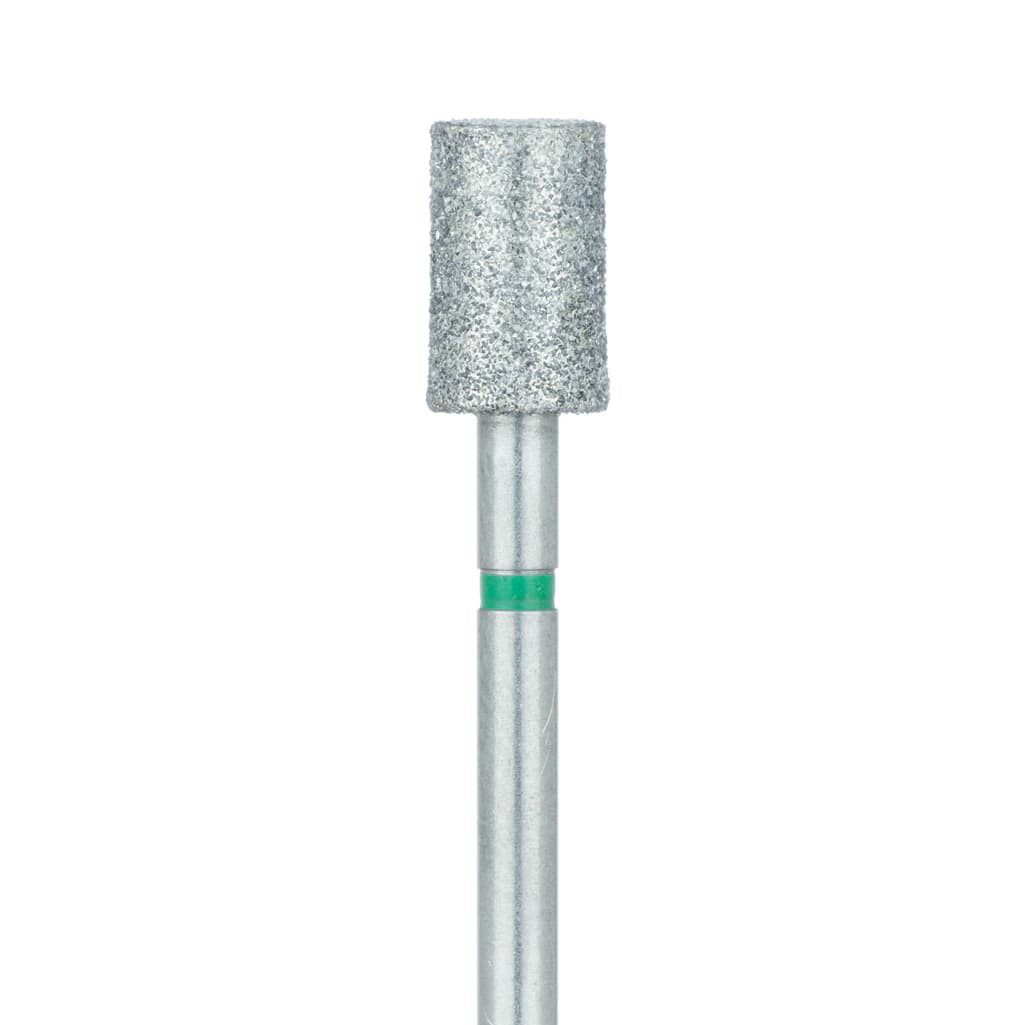 Meisinger 837LG-050 HP Diamond Bur, Long Cylinder, 5.0 mm, Coarse Grit, 2/Pack - Meisinger HP Diamonds - 837L-050 - Coarse - Image 1