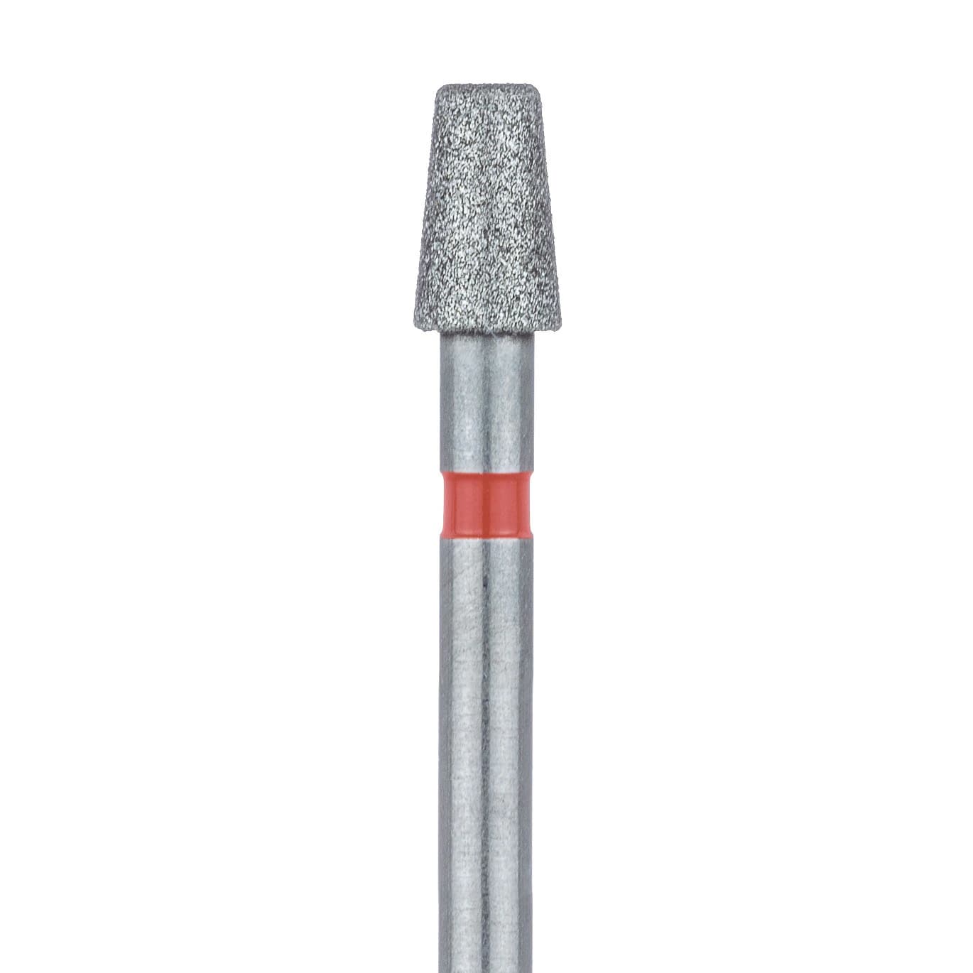 Meisinger Multi-Use Diamond Bur, FG, Tapered Round Edge, #845RF, 2.5 mm, Fine, Red, 5/Pk, 845RF-025-FG - Meisinger Multi-Use Diamond Burs, FG, Tapered Round Edge, # 845RF, 2.5 mm, Fine, Red, 5/Pk, 845RF-025-FG - Image 1