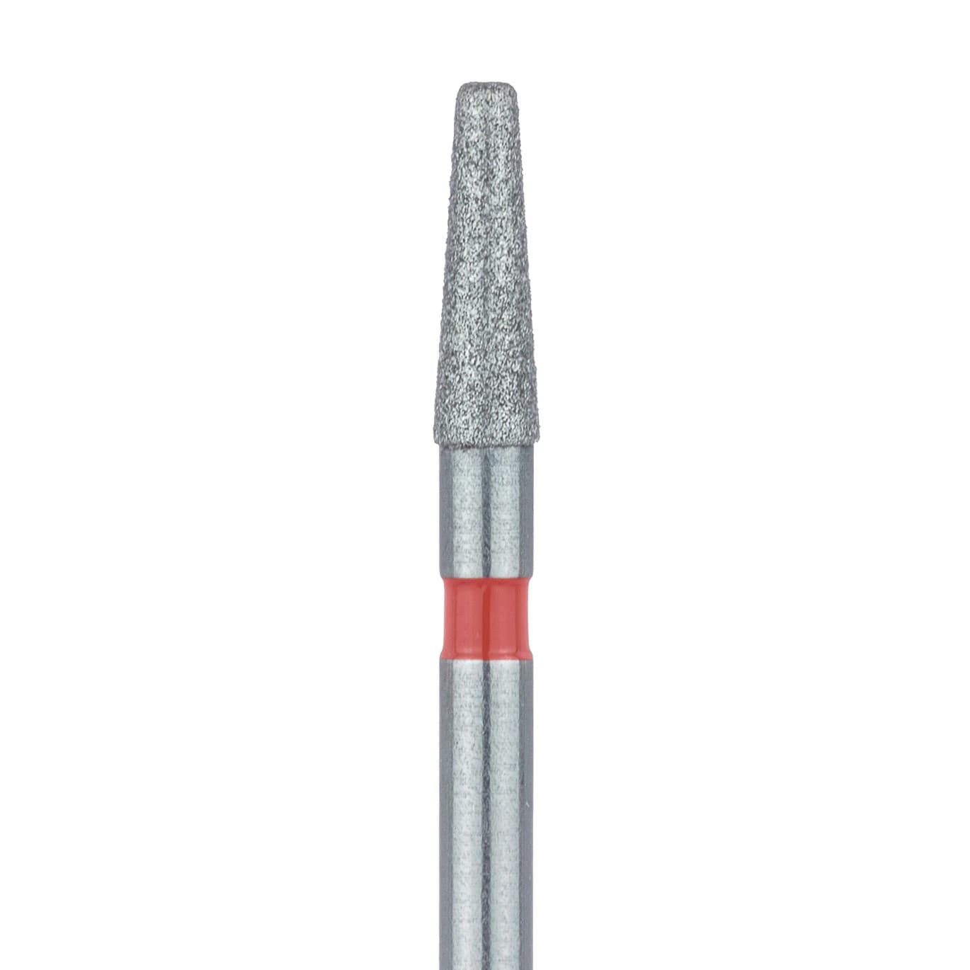 Meisinger 846RF-018-FG Fine Diamond Bur, Round Edge Tapered, Friction Grip, 1.8 mm Head Diameter, 6 mm Working Length, 5/Pack - Meisinger Diamonds 846RF-018-FG Fine 5/Pk - Image 1