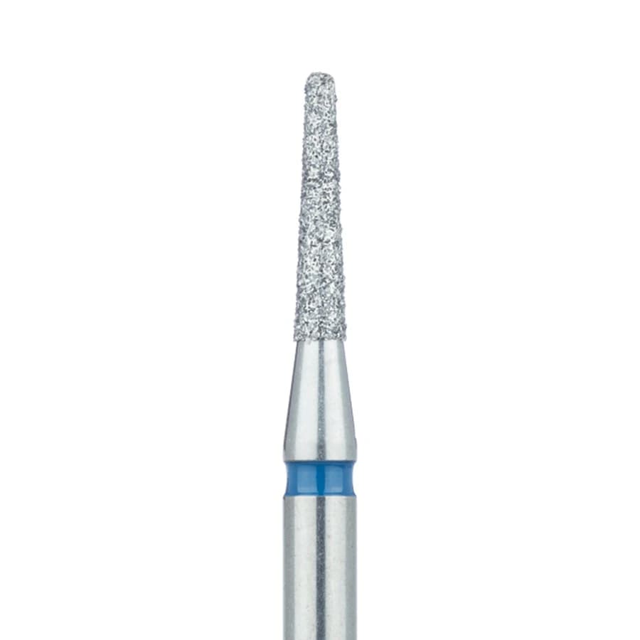 Meisinger Diamond Bur 847-016-HP, Flat End Tapered, Medium Grit, 1.6 mm Diameter, 5/Pk - Meisinger Diamonds 847-016-HP Medium 5/Pk - Image 1