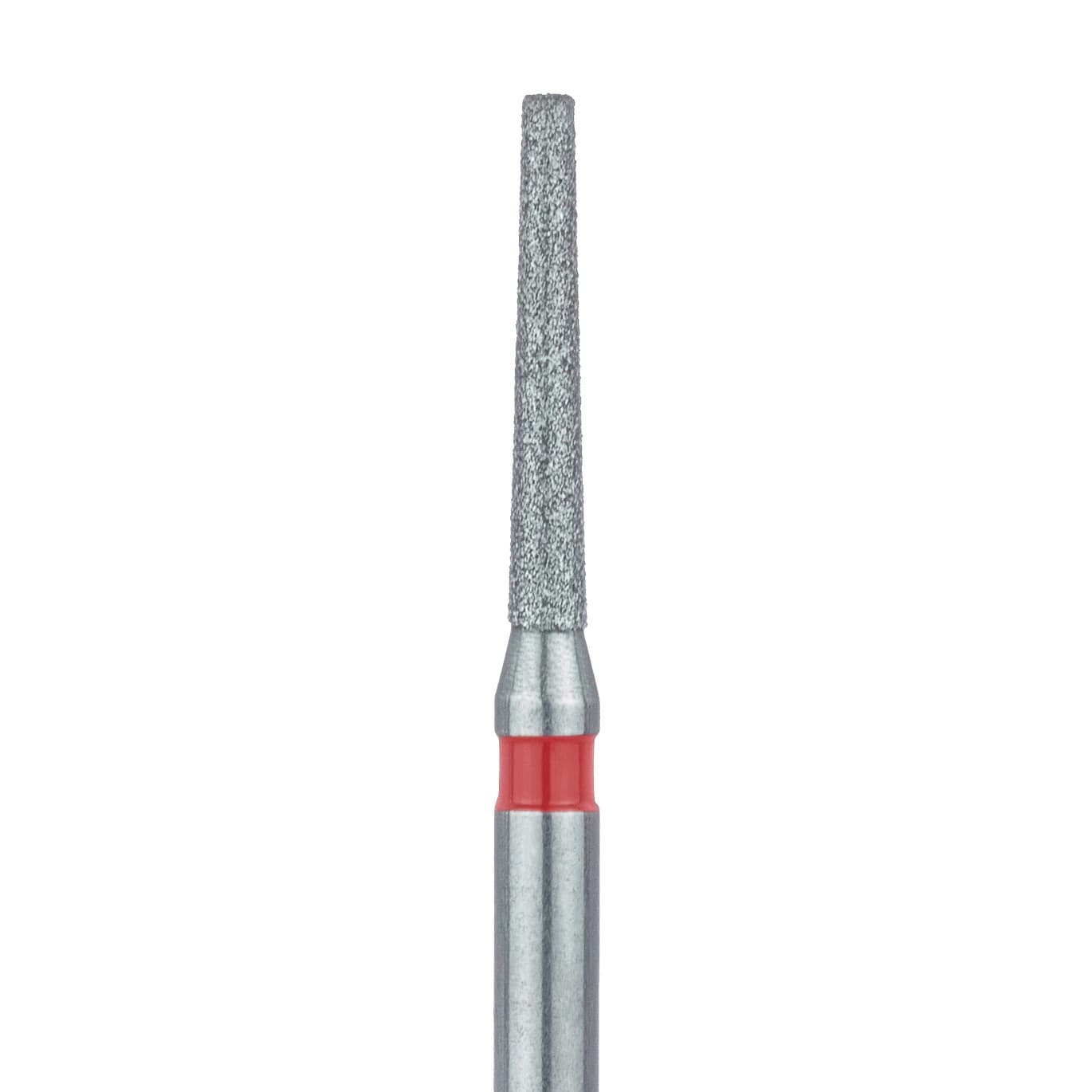Meisinger 847F-012-FG Fine Diamond Bur, Flat End Taper, 1.2 mm Head, 8 mm Working Length, Friction Grip, 5/Pk - Meisinger Diamonds 847F-012-FG Fine 5/Pk - Image 1