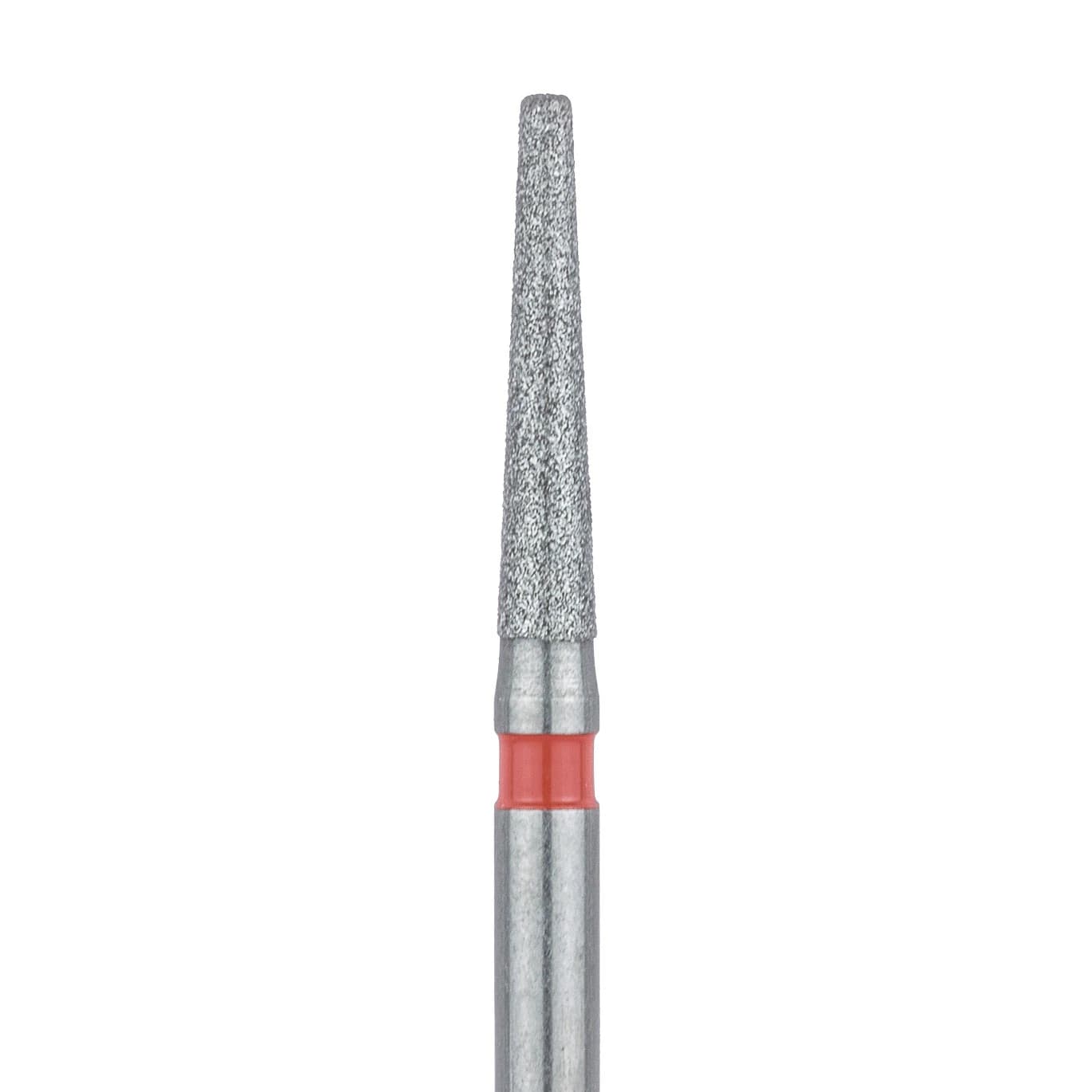 Meisinger FG #847RF-016 Fine Diamond Bur, Round Edge Tapered (Modified Shoulder), 1.6mm Head, 8mm Working Length, Friction Grip, 5/Pk - Meisinger FG #847R.016 Fine, Modified Shoulder, Diamond Burs, 5/Pk - Image 1