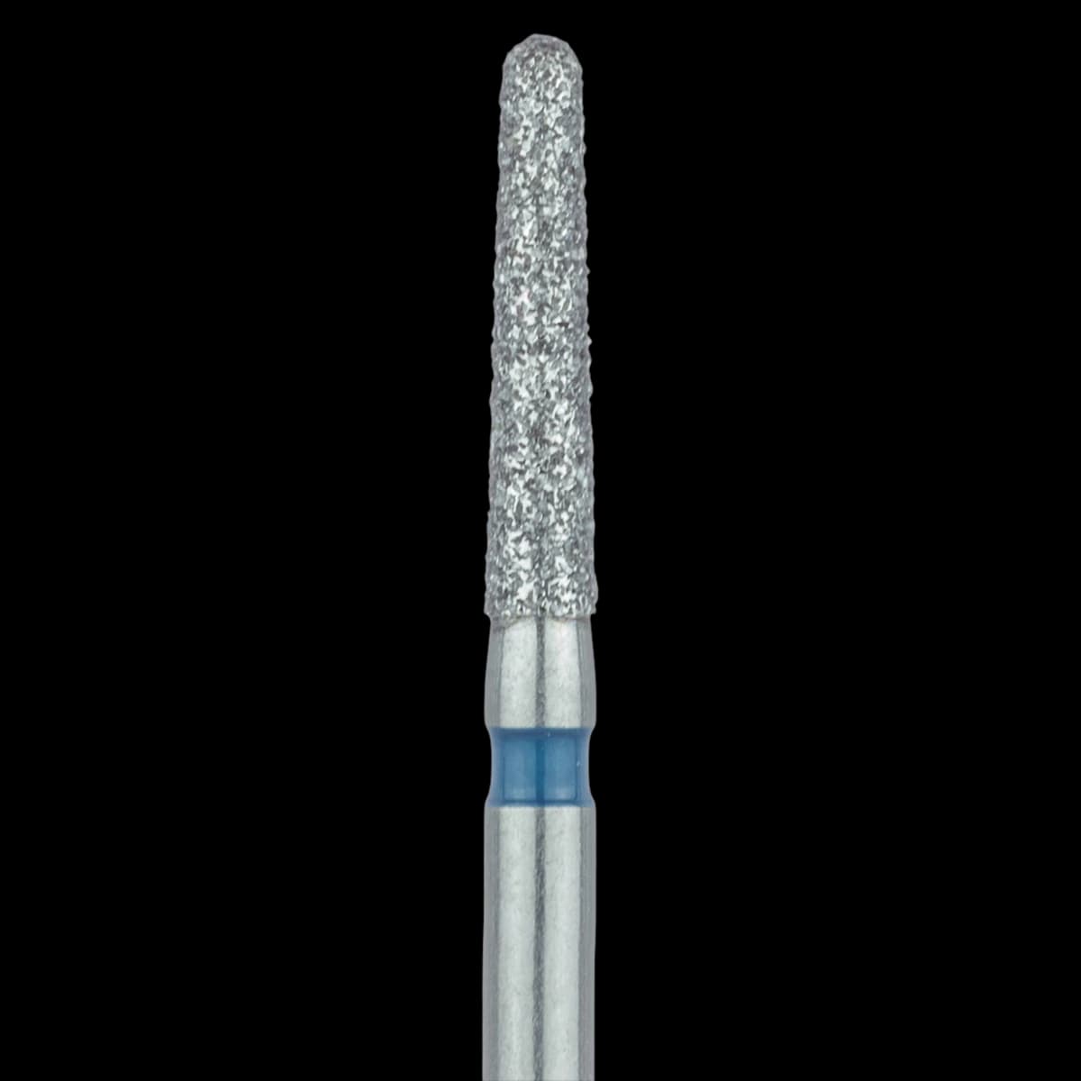 Meisinger Multi-Use Diamond Bur, FG, Round End Taper Chamfer, #850, 1.6 mm Head, Medium (Blue), 5/Pk, 850-016-FG - Meisinger Multi-Use Diamond Burs, FG, Round End Taper Chamfer, # 850, 1.6 mm, Medium, Blue, 5/Pk, 850-016-FG - Image 1