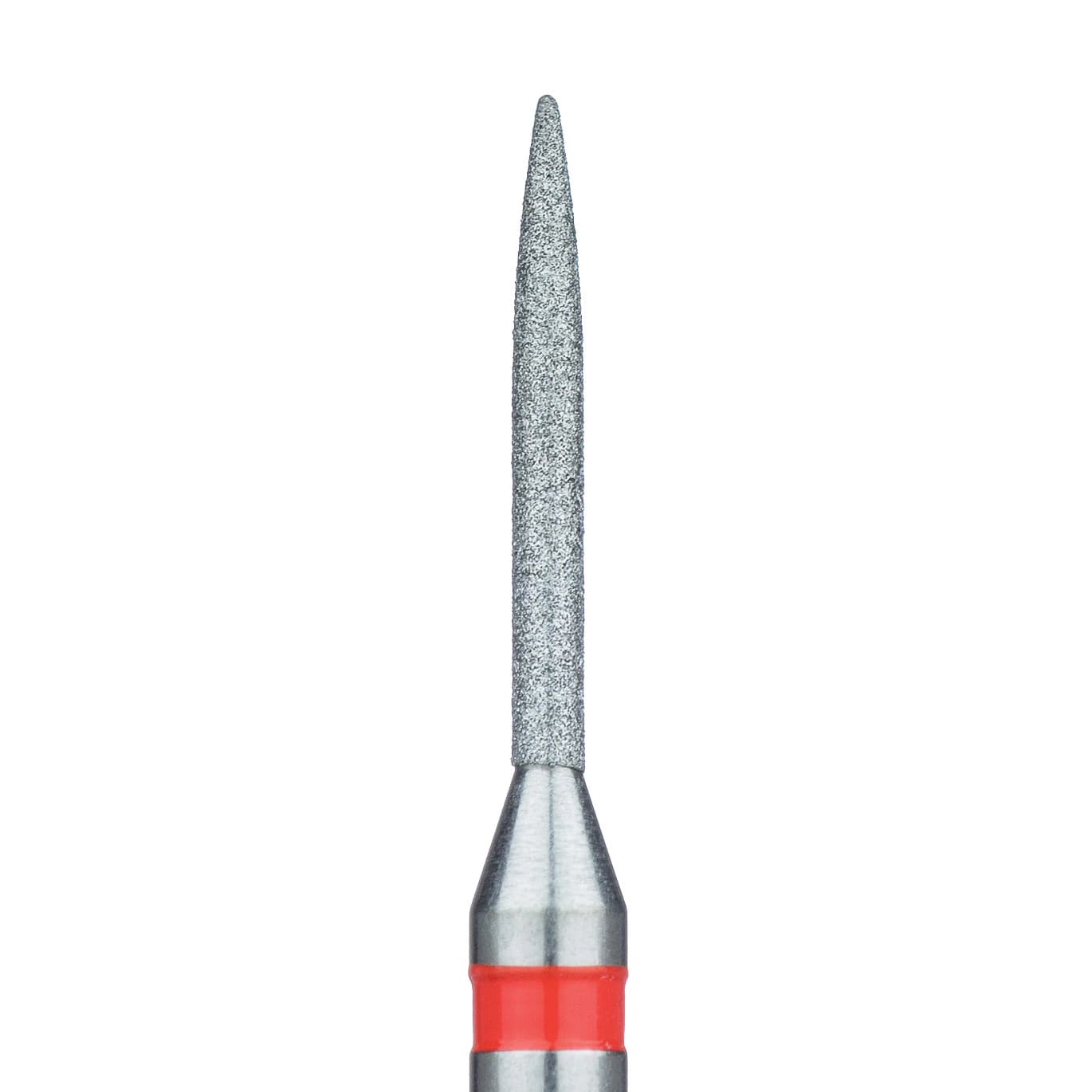 Meisinger 863F-012-RA Fine Diamond Bur, Long Flame, Right Angle, 1.2 mm, 5/Pk - Meisinger Diamonds 863F-012-RA Fine 5/Pk - Image 1