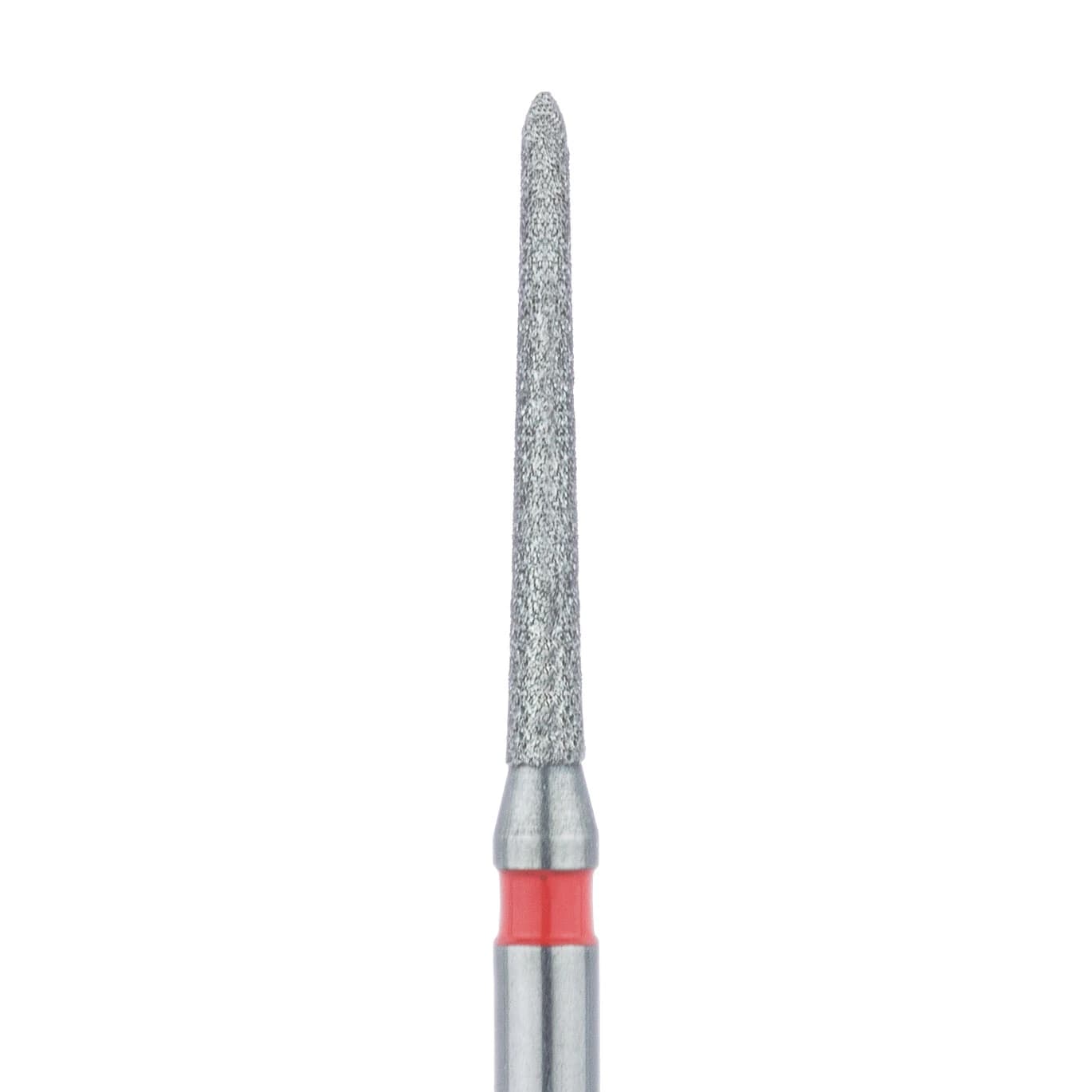 Meisinger 879F-012-FG Fine Diamond Bur, Tapered Torpedo/Chamfer, 1.2 mm, Friction Grip, 5/Pk - Meisinger Diamonds 879F-012-FG Fine 5/Pk - Image 1
