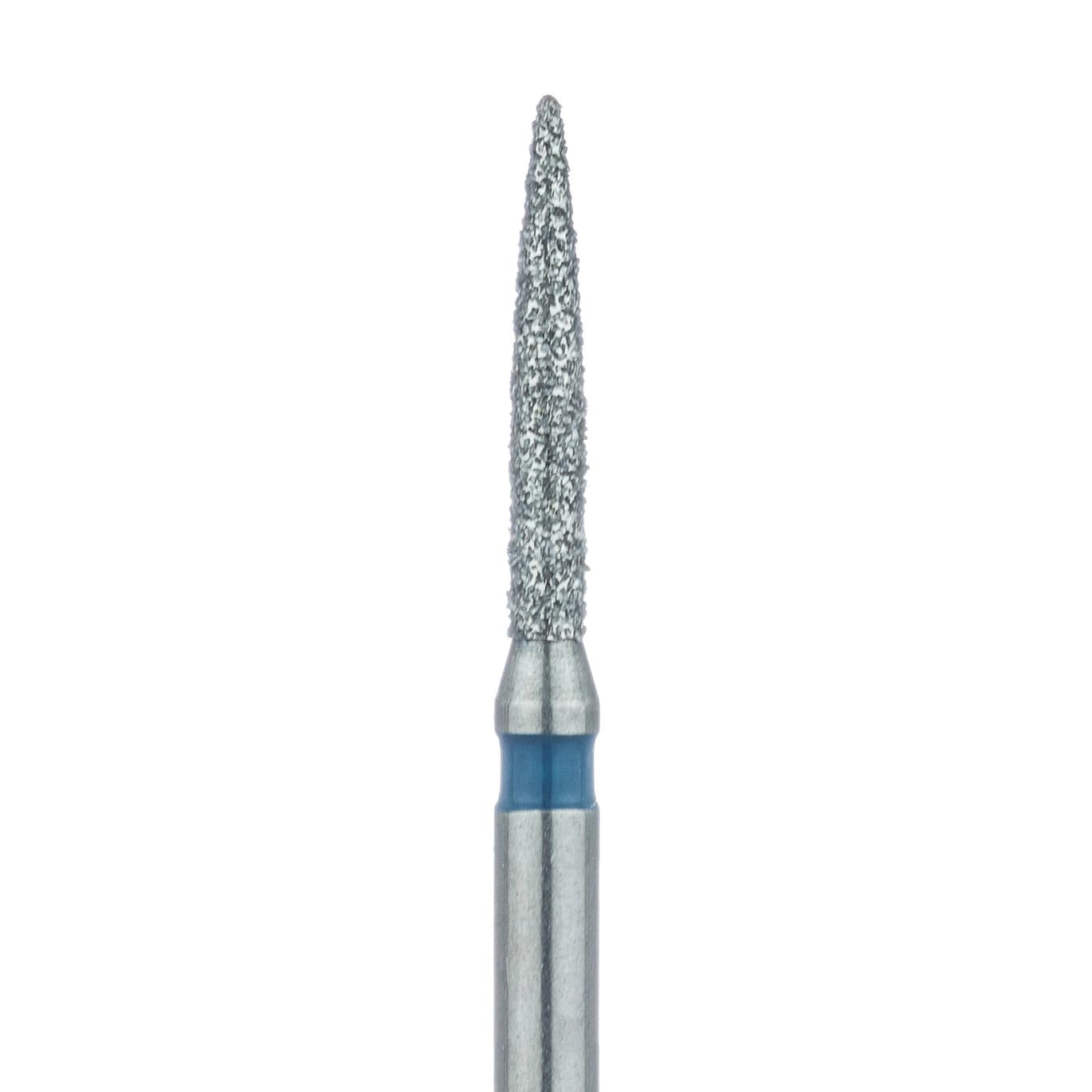 Meisinger Multi-Use Diamond Bur, Friction Grip, Flame, 888, 1.2 mm, Medium, Blue, 5/Pk, 888-012-FG - Multi-Use Diamond Bur, Friction Grip, Flame, 888, 1.2 mm, Medium, Blue, 5/Pk, 888-012-FG - Image 1