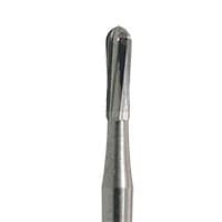 Meisinger FG Carbide Bur #1158, Round End Cylinder, Friction Grip, 1.2 mm Head, 100/Bx, C1158FG - Meisinger FG Carbide Burs - Clinic-Packs - #1158 - Image 1