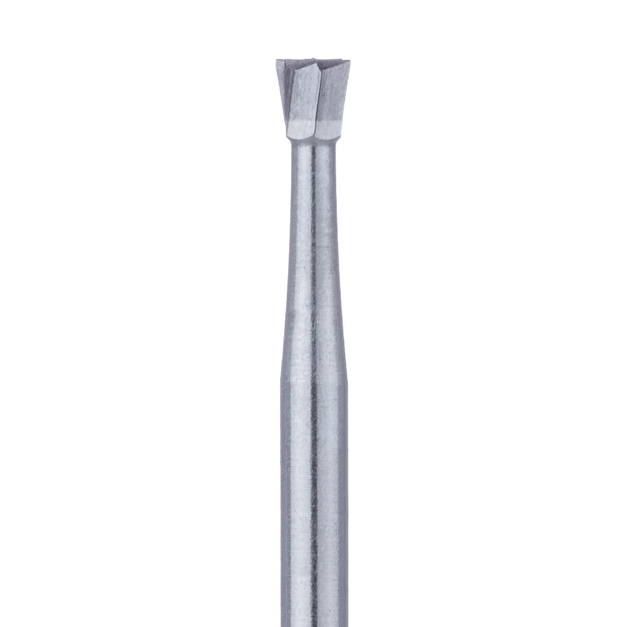 Meisinger Tungsten Carbide Bur HM 2 Inverted Cone FG, Size #39, 1.8 mm Diameter, 5/Pkg, HM2-018-FG - Tungsten Carbide Burs – HM 2 Inverted Cone FG, 5/Pkg - Size #39, 1.8 mm Diameter - Image 1