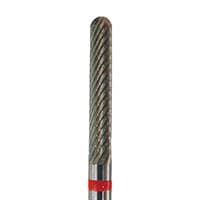 Meisinger HM486FX-023-HP Lab Carbide Bur, Cylinder Round End, X-Cut Fine, HP Handpiece, 2.3 mm Head, 14 mm Working Length, 1 Each - Meisinger Carbide Lab Burs - HM486FX-023-HP - Image 1
