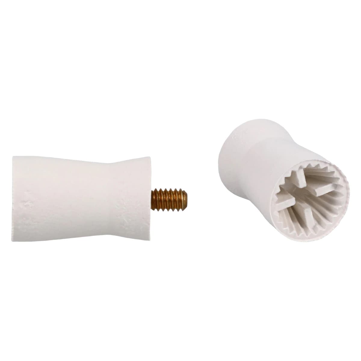 Young Dental Traditional Web Prophy Cups, Webbed, Screw Type, Firm, White, Long, 144/Pk, 051301 - Prophy Cups Webbed Screw Type Firm White 144/Pk - Image 1