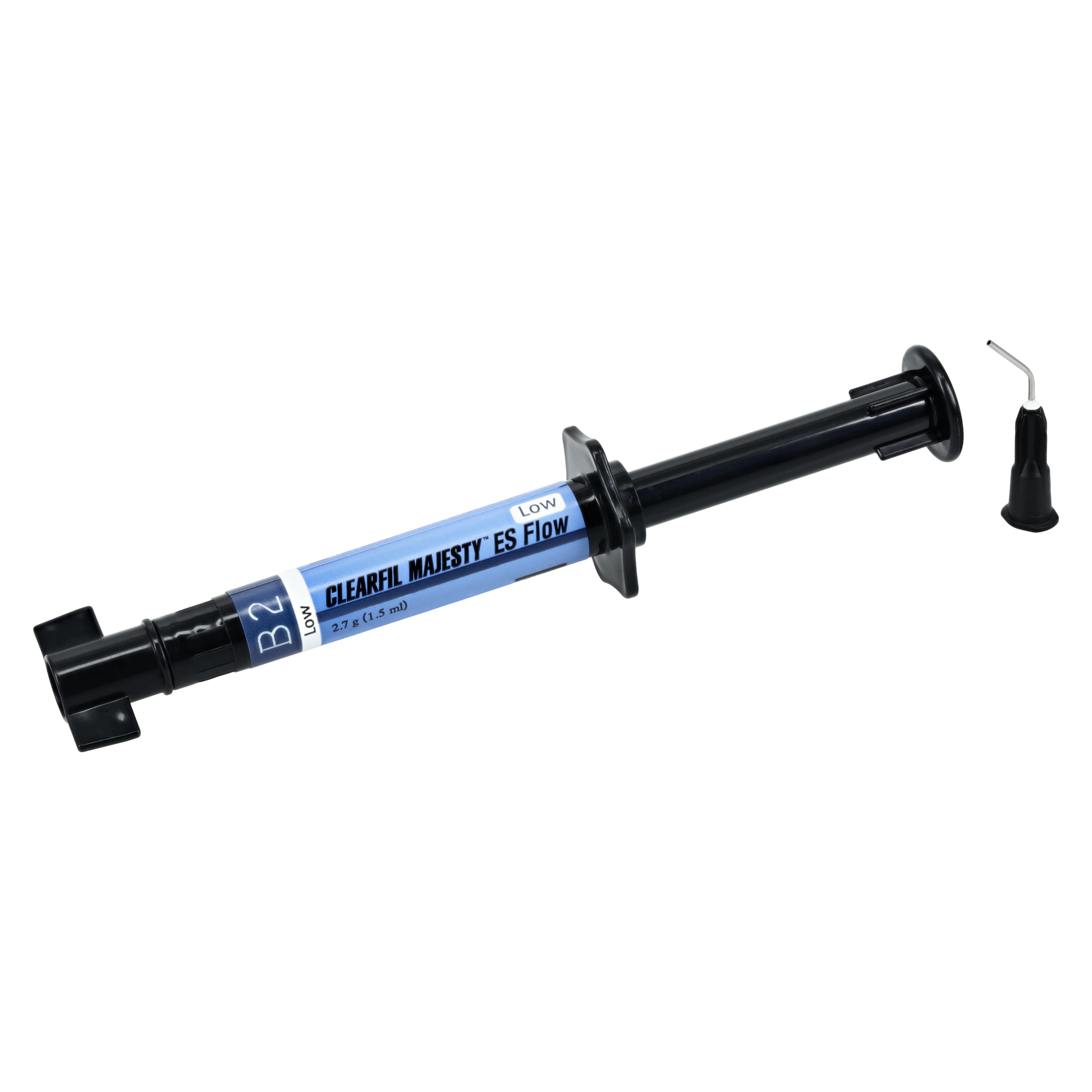 Clearfil Majesty ES Flow Flowable Composite, Light-Cure, Syringe, Shade B2, 2.7 g, 1/Pk, 3308KA - CLEARFIL MAJESTY ES Flow B2 2.7g Syringe - Image 1
