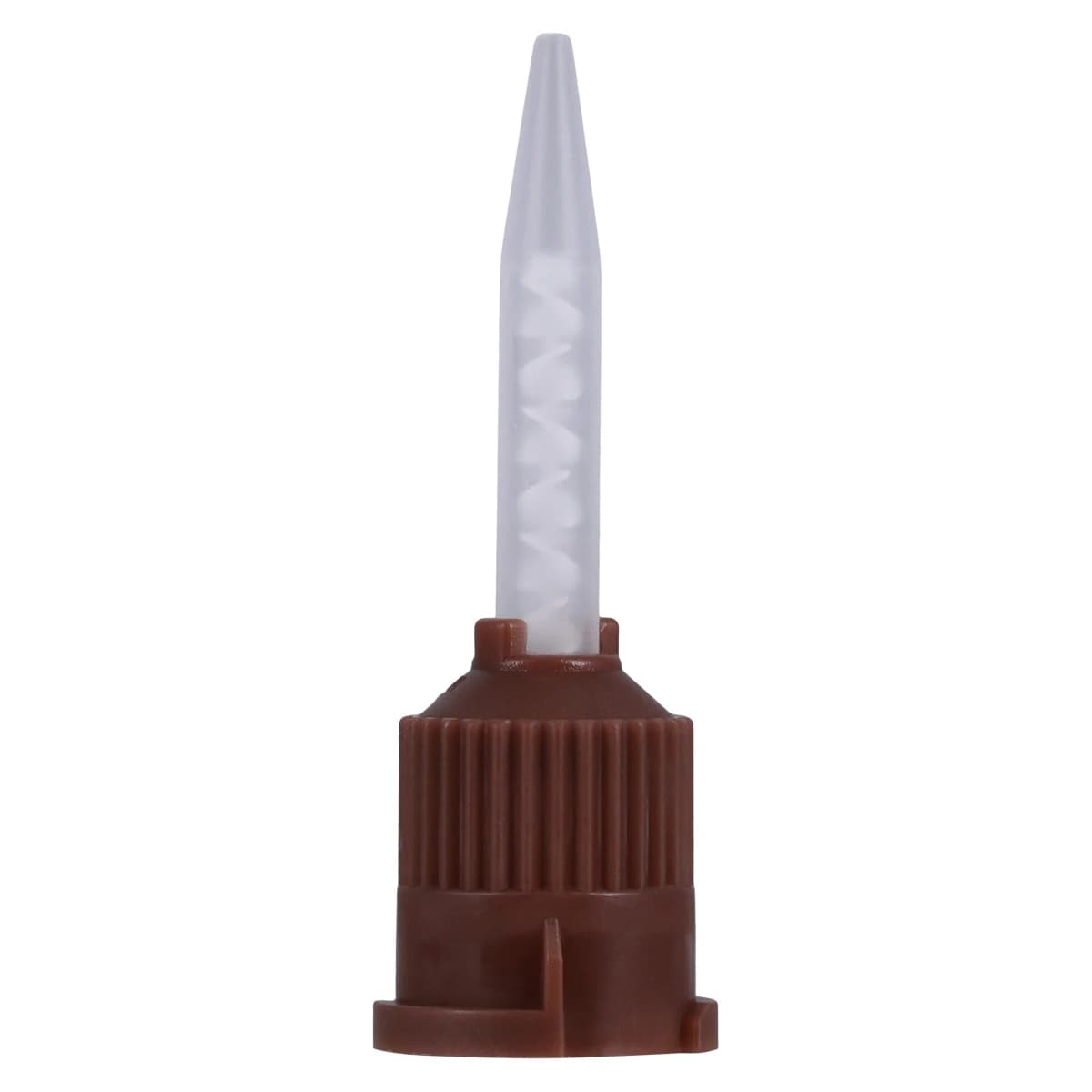 Brown Dual Syringe Mixing Tips for Cement-It Universal C&B, 100/Pk, N33C - Cement Mixing Tips - Image 1