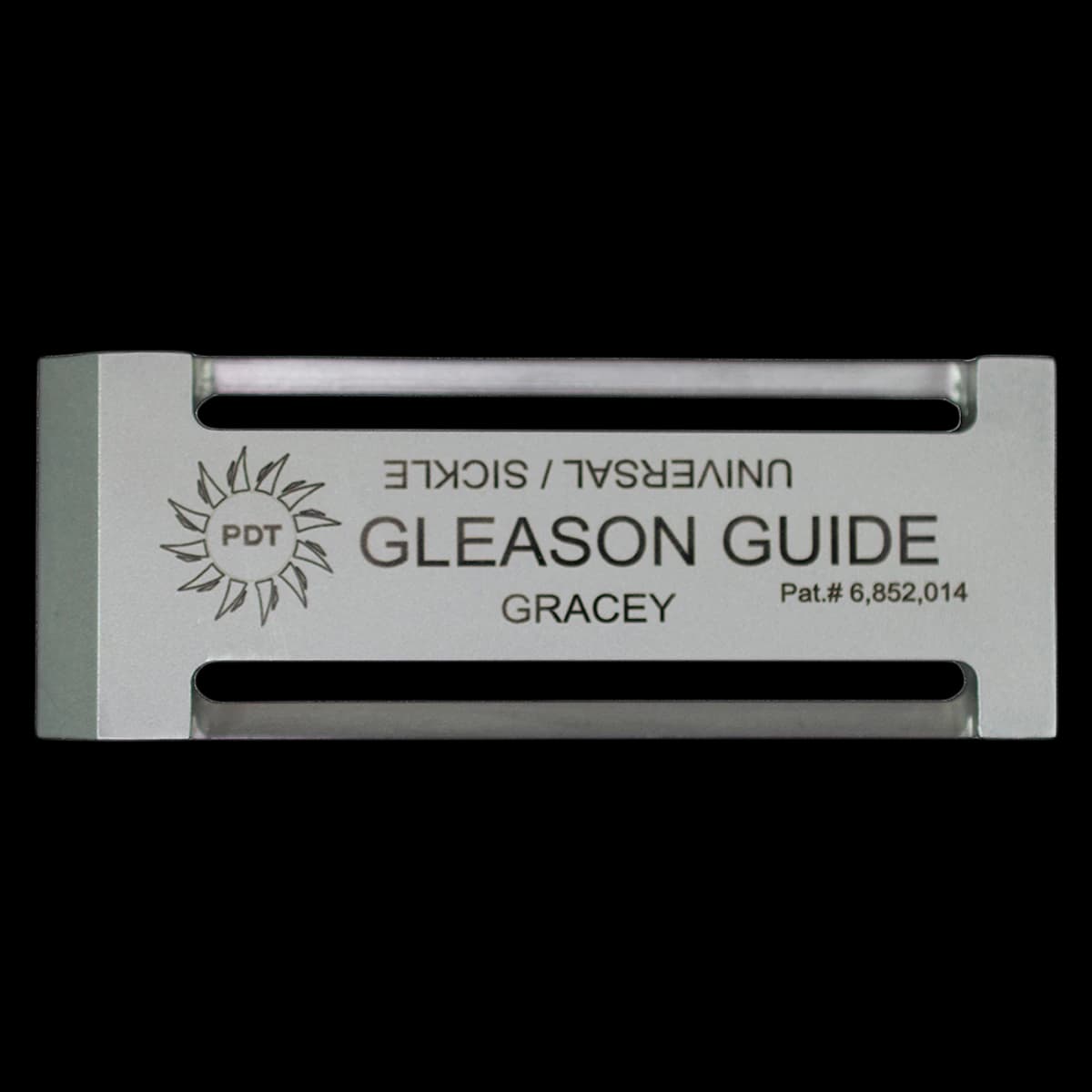 PDT Gleason Guide™ Instrument Sharpening Guide, Stainless Steel, T065 - PDT/Gleason Instrument Sharpening Guide - Image 1