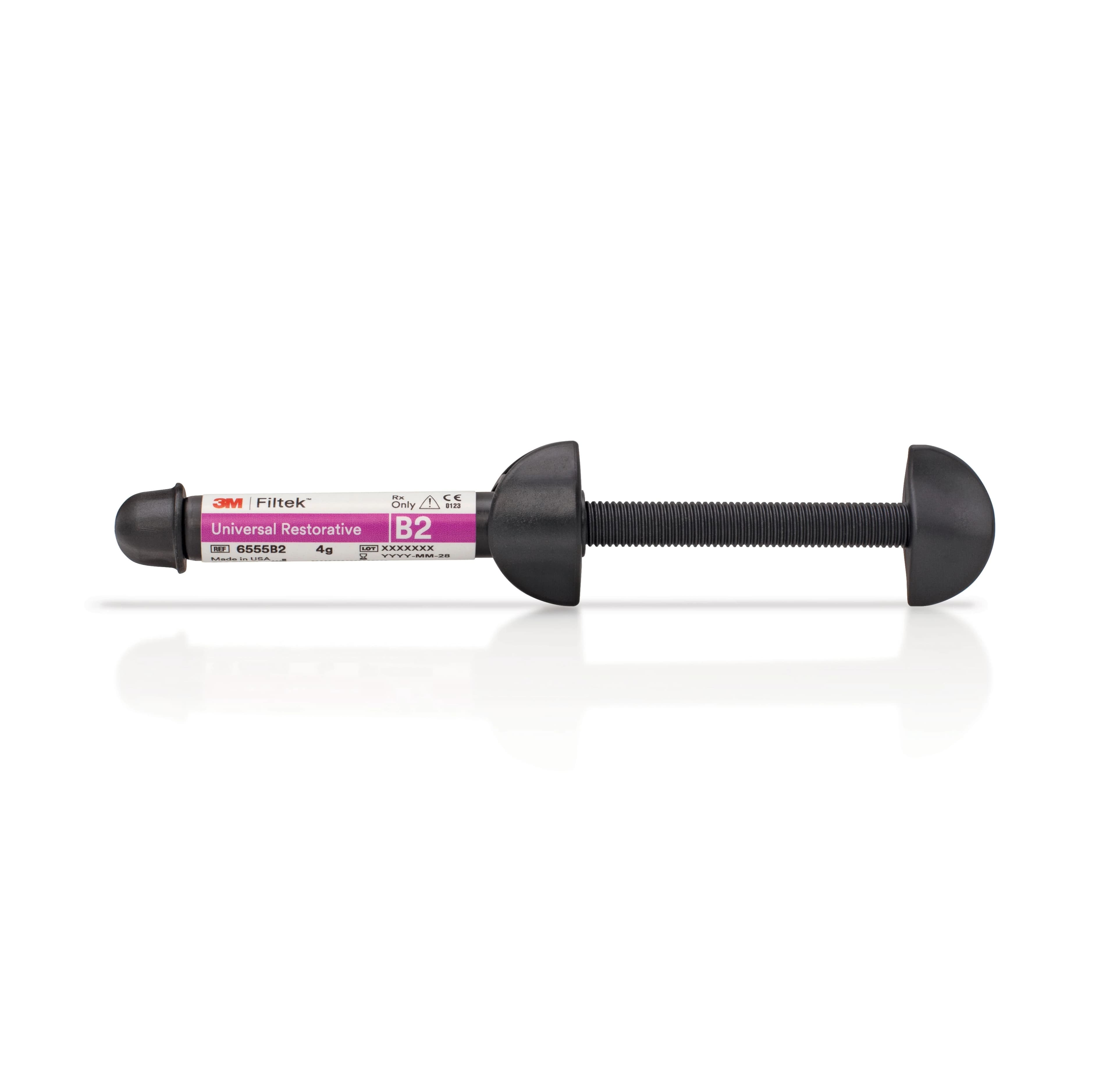 3M Filtek Universal Restorative Composite, Shade B2, 4 g Syringe Refill, 1/Pk, 6555B2 - Filtek Universal Restorative Syringe Refill, 4 g, B2, 1/Pk, 6555B2 - Image 1