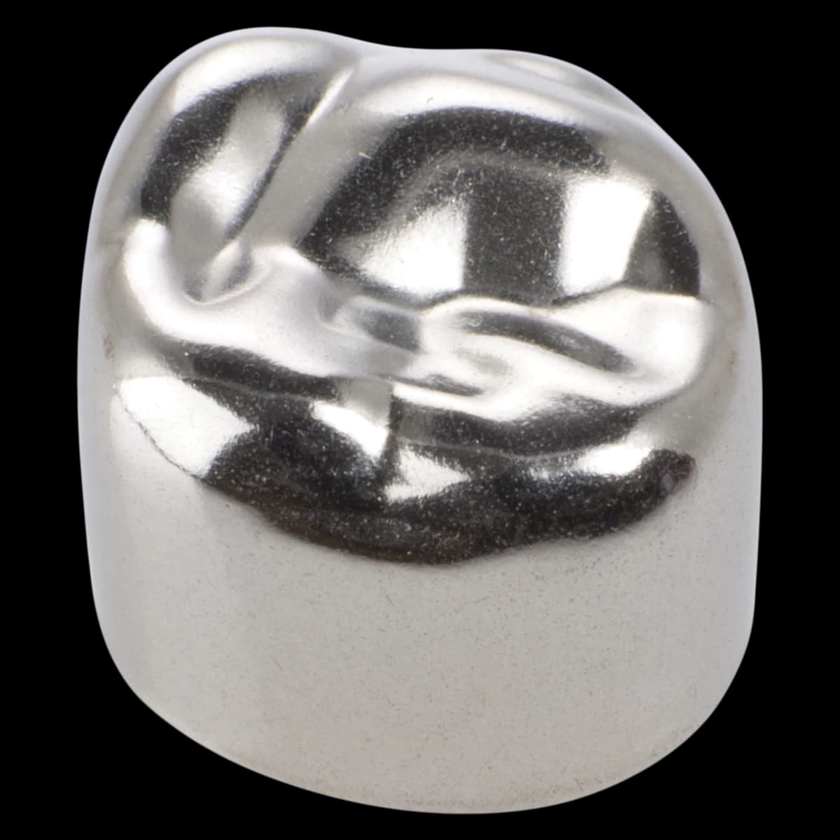 3M Unitek Stainless Steel Permanent Molar Crown, Lower Right First Permanent Molar, Size 3 (3LR), 5/Box, 900343 - 3M Unitek SS Permanent Molar Crowns Lower Right First Permanent Molar Size 3 5Bx - Image 1