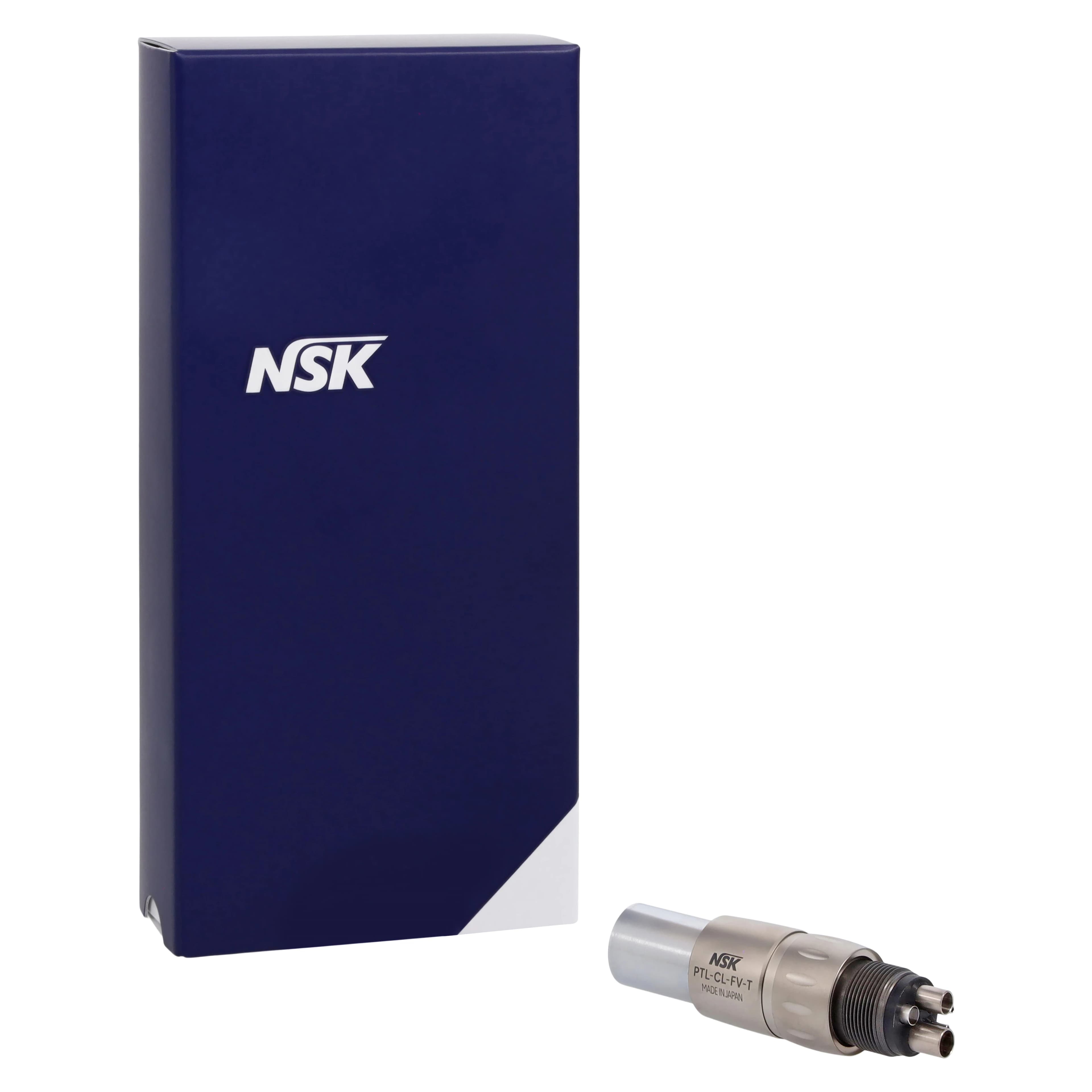 NSK Ti-Max X Series Handpiece Coupling, 5 Hole Fiber Optic, PTL-CL-FV-T, Each - Ti-Max X Series Handpiece Couplings - PTL-CL-FV-T, 5 Pin, Optic, NSK Back End - Image 1