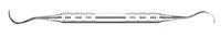 American Eagle McCall Universal Curette, Double End 17/18S, 3/8" EagleLite Stainless Steel Handle, AECM17-18SZ - Curette McCalls DE 17/18S 3/8" Handle - Image 1