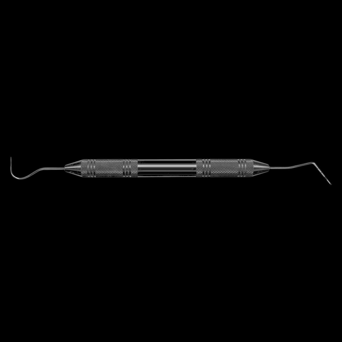American Eagle #23/Screening Explorer/Probe, Double End, Black EagleLite Resin Handle, 3/8", AEEP23/WHOBX - Explorers/Probes – #23/Screening, Black, Double End - EagleLite Resin Handle - Image 1