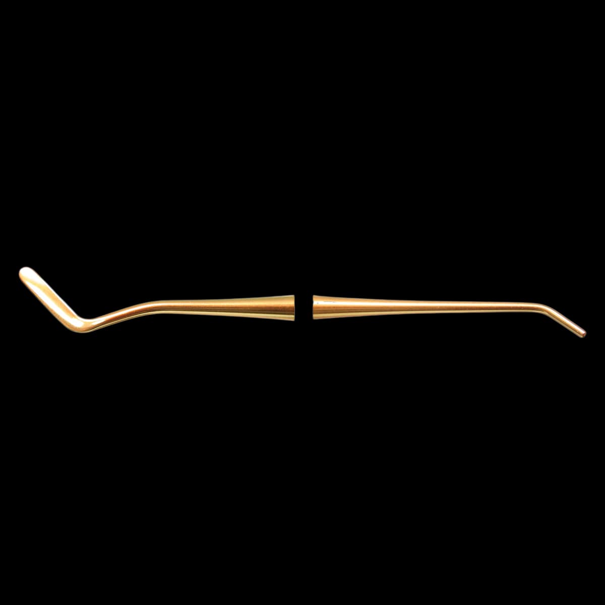 American Eagle XP Composite 6 Paddle/Plugger Instrument, Double-End, Titanium Nitride, 1/4" Stainless Steel Handle, AEC6TN - American Eagle XP Composite 6 Instrument - Image 1