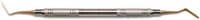 Dr. Mopper XP Interproximal Carver, IPC-Long, Double-Ended, Titanium Nitride Coated Stainless Steel, 3/8", AECAIPCLTNZ, 1/Pk - Dr. Mopper XP Carver, IPC-Long Interproximal, Stainless Steel, 3/8", 1/Pk, AECAIPCLTNZ - Image 1