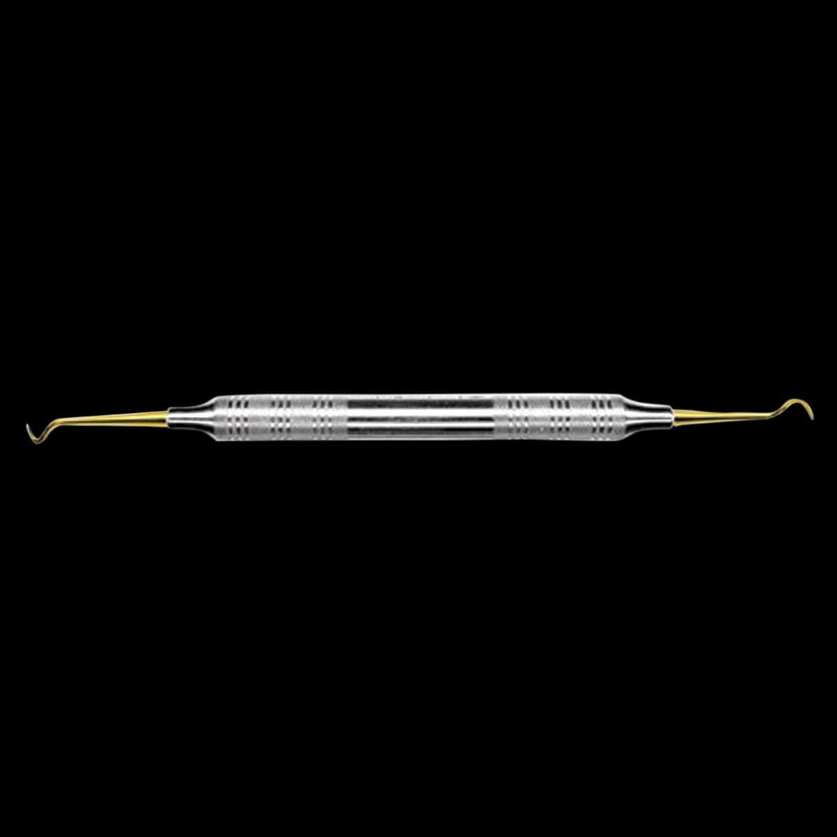 American Eagle XP Sickle Scaler Nevi 2 (N2), Double End, EagleLite Stainless Steel Handle, Sharpen-Free, AESN2XPZ - XP Sickle Scalers – Nevi 2, Double End - EagleLite Stainless Steel Handle - Image 1