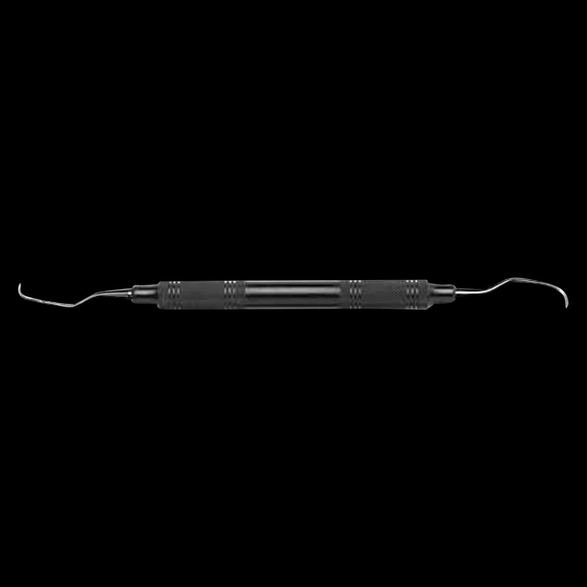American Eagle Gracey 11-14 MD Curette, Double End, 3/8" EagleLite Resin Black Handle, XP Technology, AEG11-14X - Gracey 11-14 MD (3/8) Black - Image 1