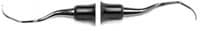 Gracey Curette #13-14, Posterior Distal, Standard, Double End, EagleLite Resin Handle, 3/8", Blue, AEG13-14X - Gracey Curette, # 13-14, Posterior Distal, EagleLite, Resin, 3/8", Blue, 1/Pk, AEG13-14X - Image 1