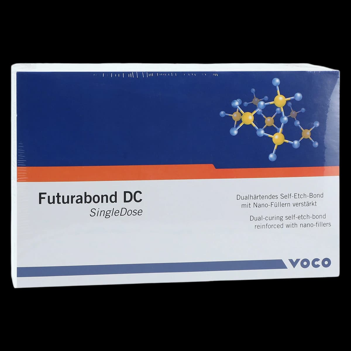 VOCO Futurabond DC Dual-Cure Self-Etch Universal Adhesive, Single Dose, 0.1 mL, 200/Pk, 1165 - Futurabond DC Universal Adhesive, Dual-Cure, Single Dose, 0.1 ml, 200/Pk, 1165 - Image 1