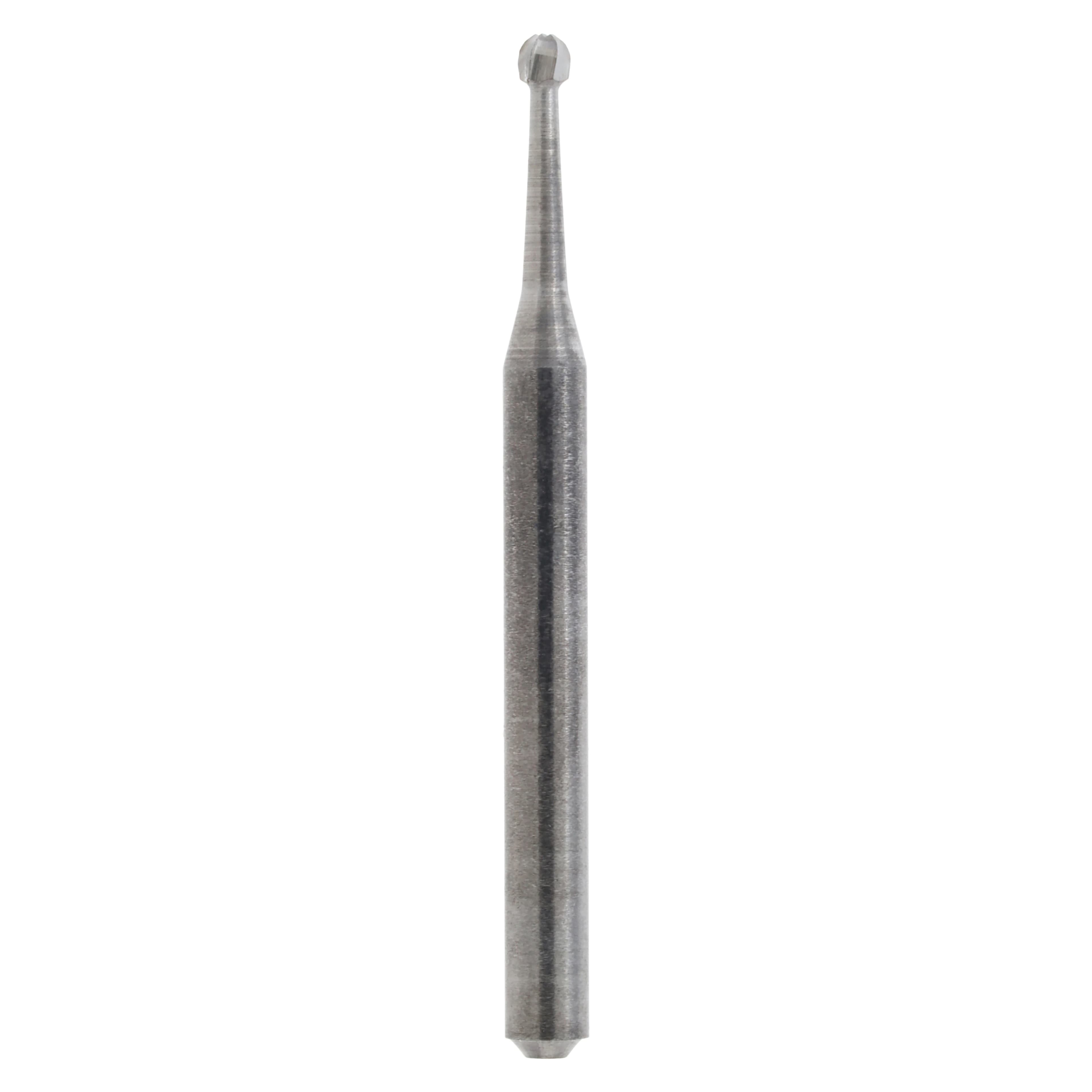 Alpen FG Carbide Bur, Round #2, 1.0 mm, Friction Grip, 10/Pkg, R100002 - Alpen® FG Carbide Burs - #2 - Image 1