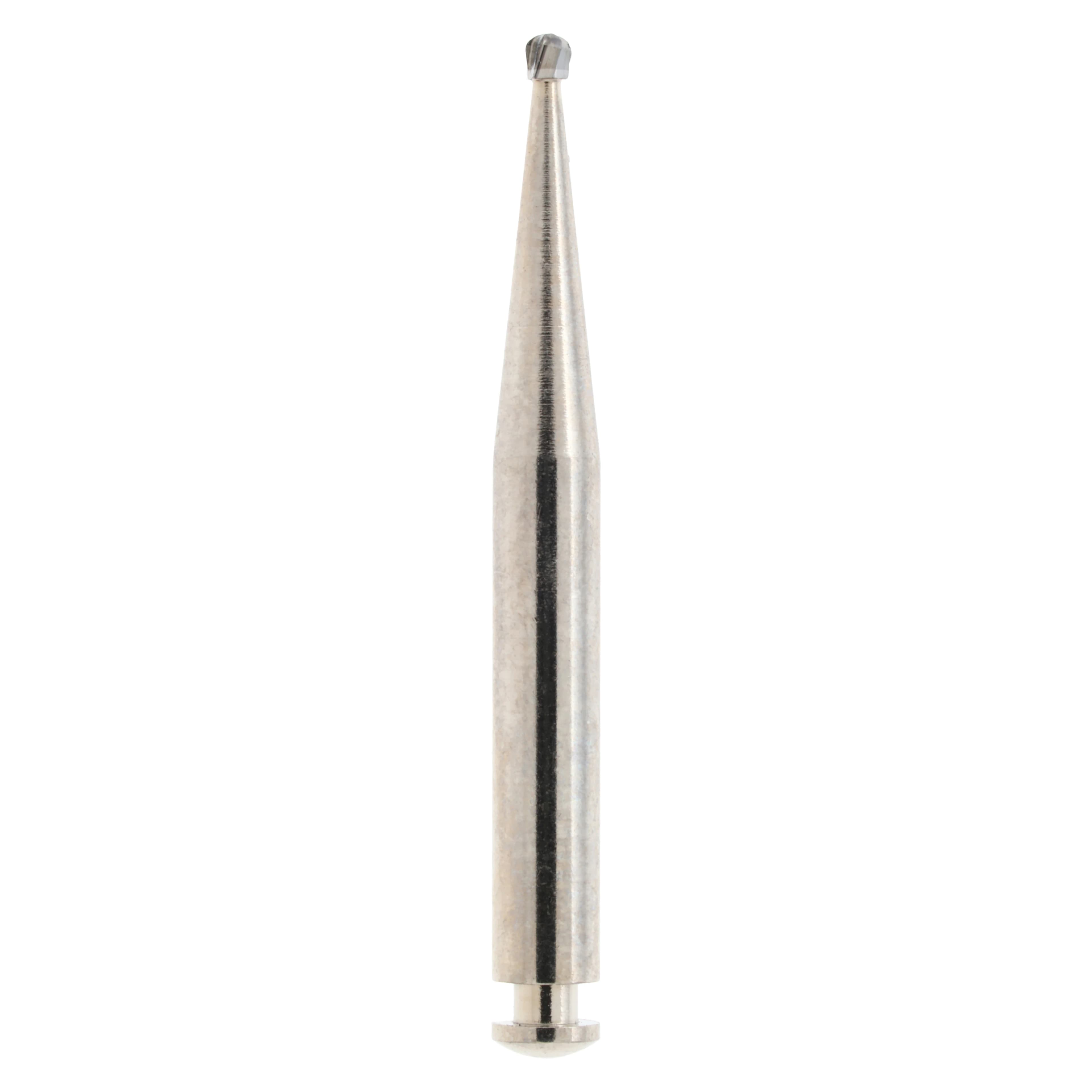 Alpen Carbide Operative & Surgical Bur, Round, RA #2, 1.0 mm, 10/Pk, R200002 - Alpen Carbides O&S Burs 10/Pk RA 2 - Image 1