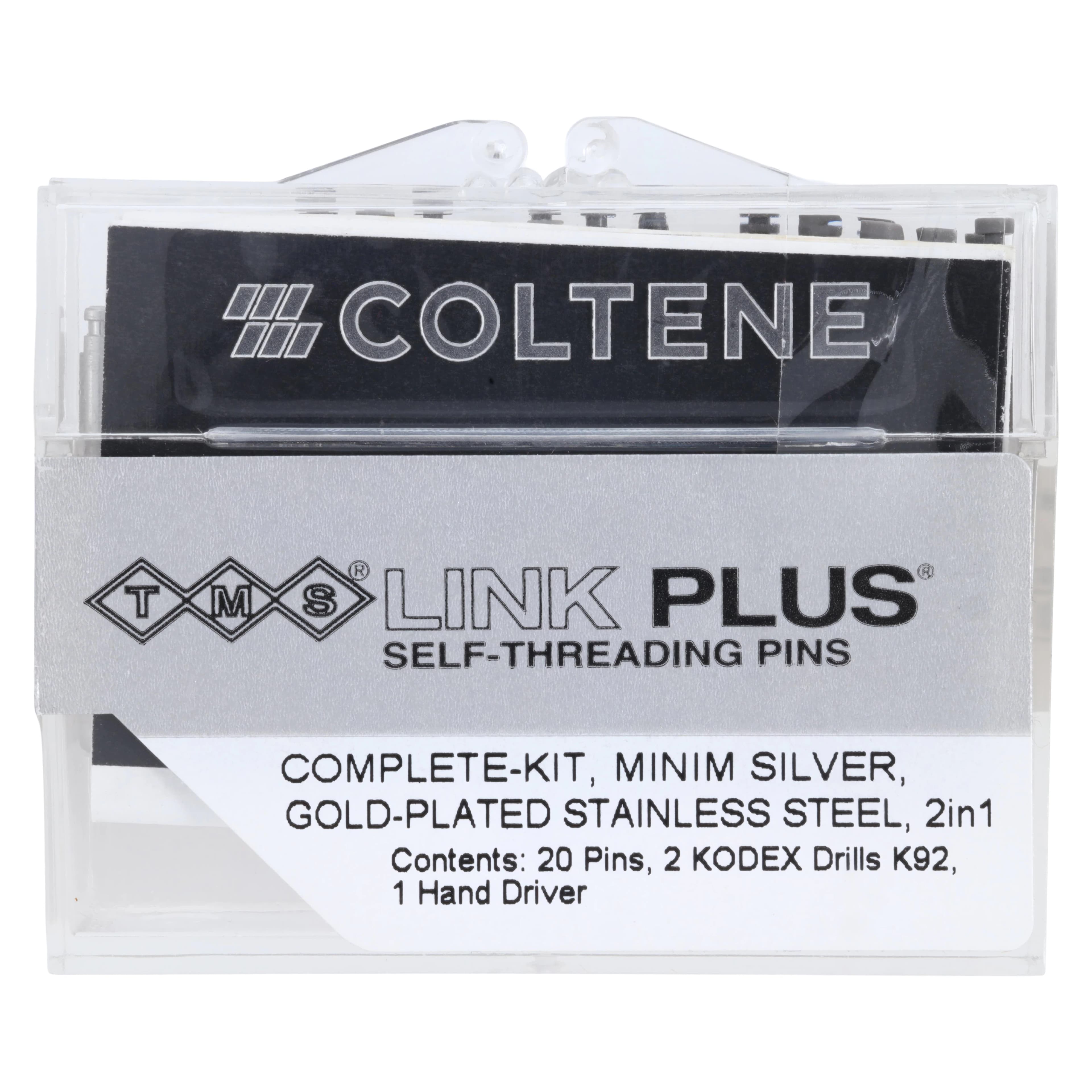 TMS Link Series Minim Double Shear Complete Kit, Gold-Plated Stainless Steel, .021"/.525 mm, L-531, 20 Pins/Kit - TMS Link SS Double Shear Kit .021 L-531 Ea - Image 1