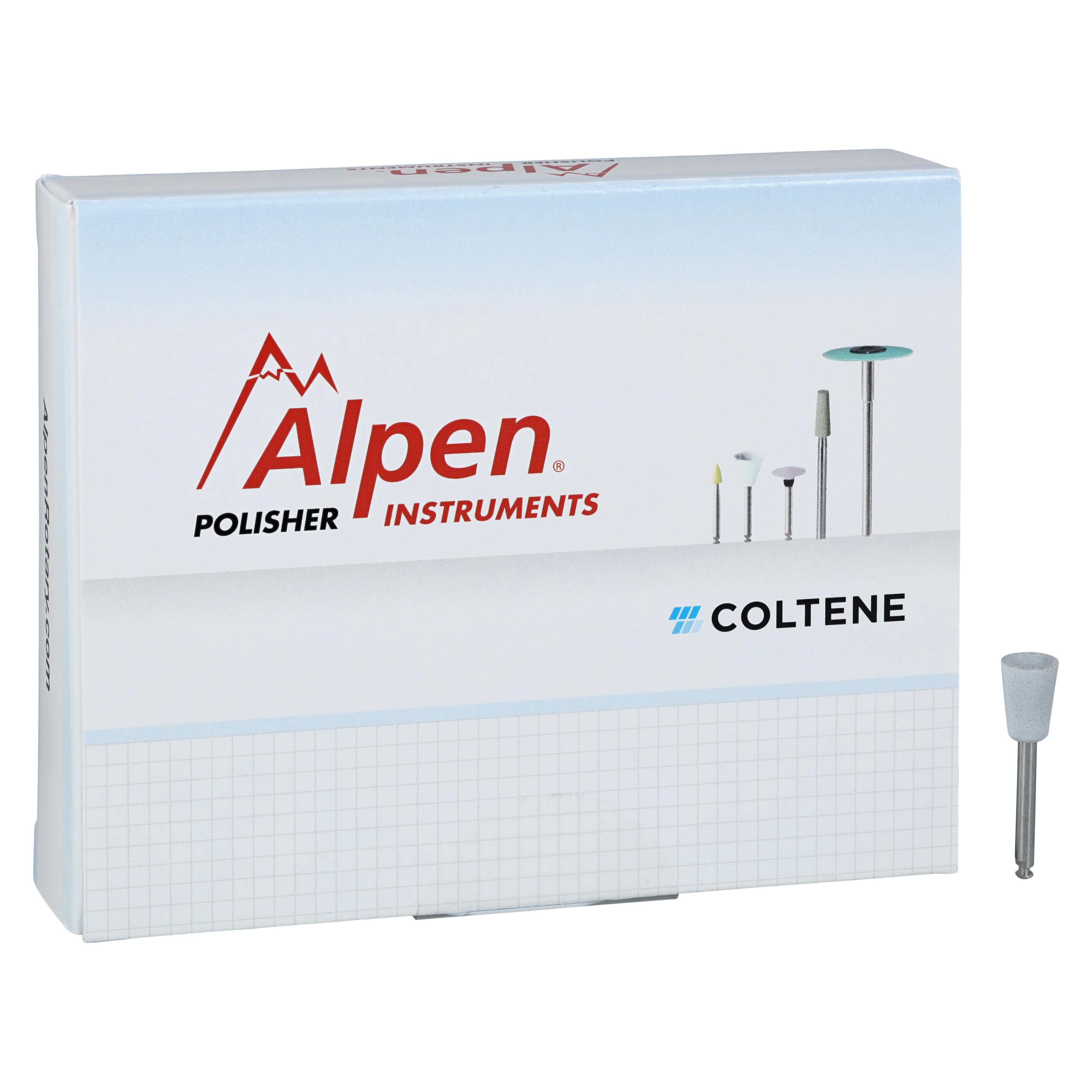 Alpen Universal Composite & Ceramic Polisher, Cup, Fine, RA (Right Angle), 5/Pkg, 230211RA - Alpen Polisher Universal - Alpen Polisher Universal 5/Pkg Cup Fine RA - Image 1