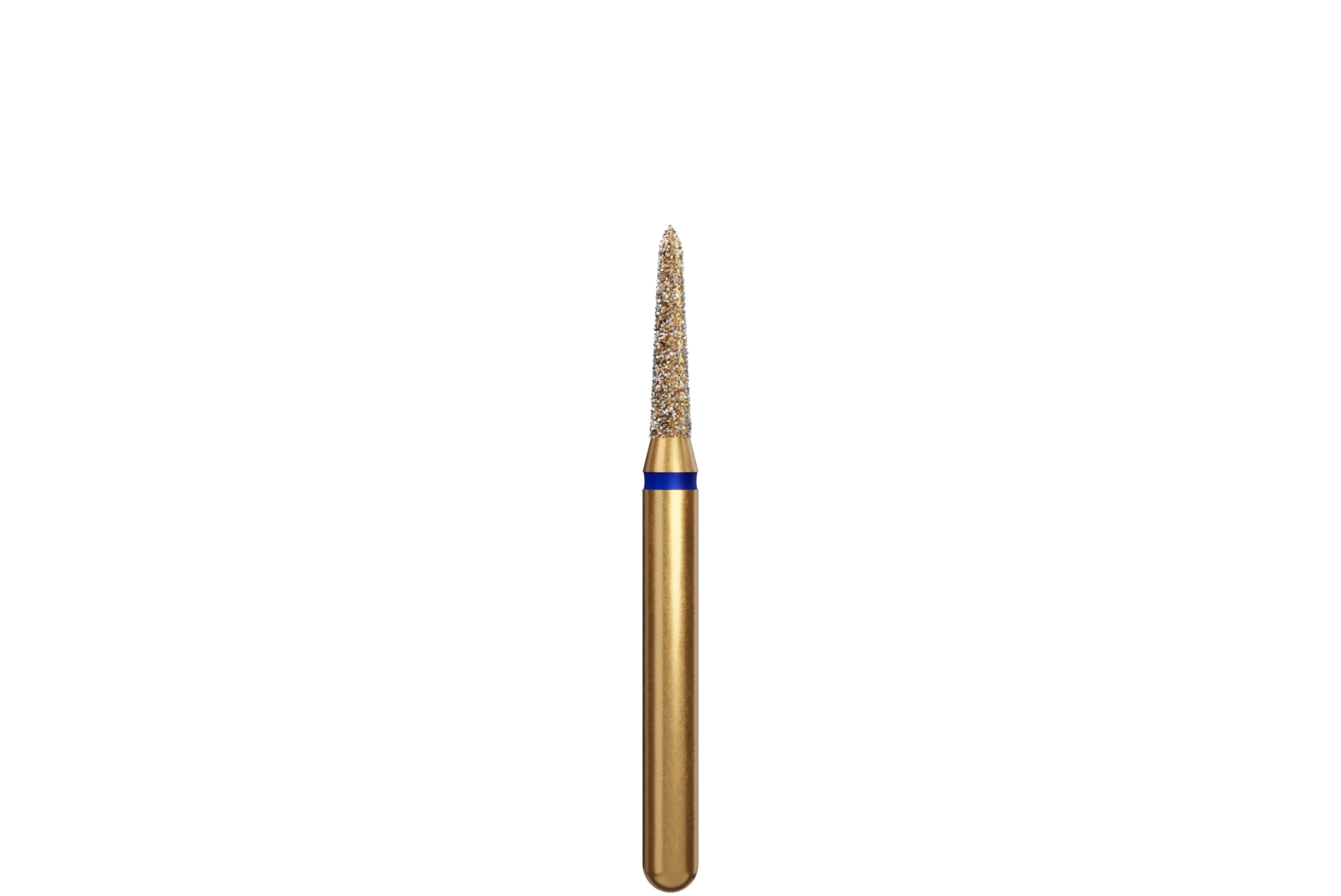 Alpen FG #877K.014 Coarse Grit Curettage/Pointed Taper Diamond Bur, 5/Pk - Alpen FG #877K.014 Coarse Grit, Curettage/Pointed Taper Diamond Bur. Package - Image 1