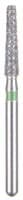 BluWhite Diamond™ Bur, FG, Coarse, Flat End Taper, Cone, Green Ring, #771C, 1.8 mm Diameter, 7.8 mm Length, 5/Pkg - BluWhite Diamond™ Burs – FG, Coarse, Green, Cone, Taper Flat End, 5/Pkg - # 771C, 1.8 mm Diameter, 7.8 mm Length - Image 1