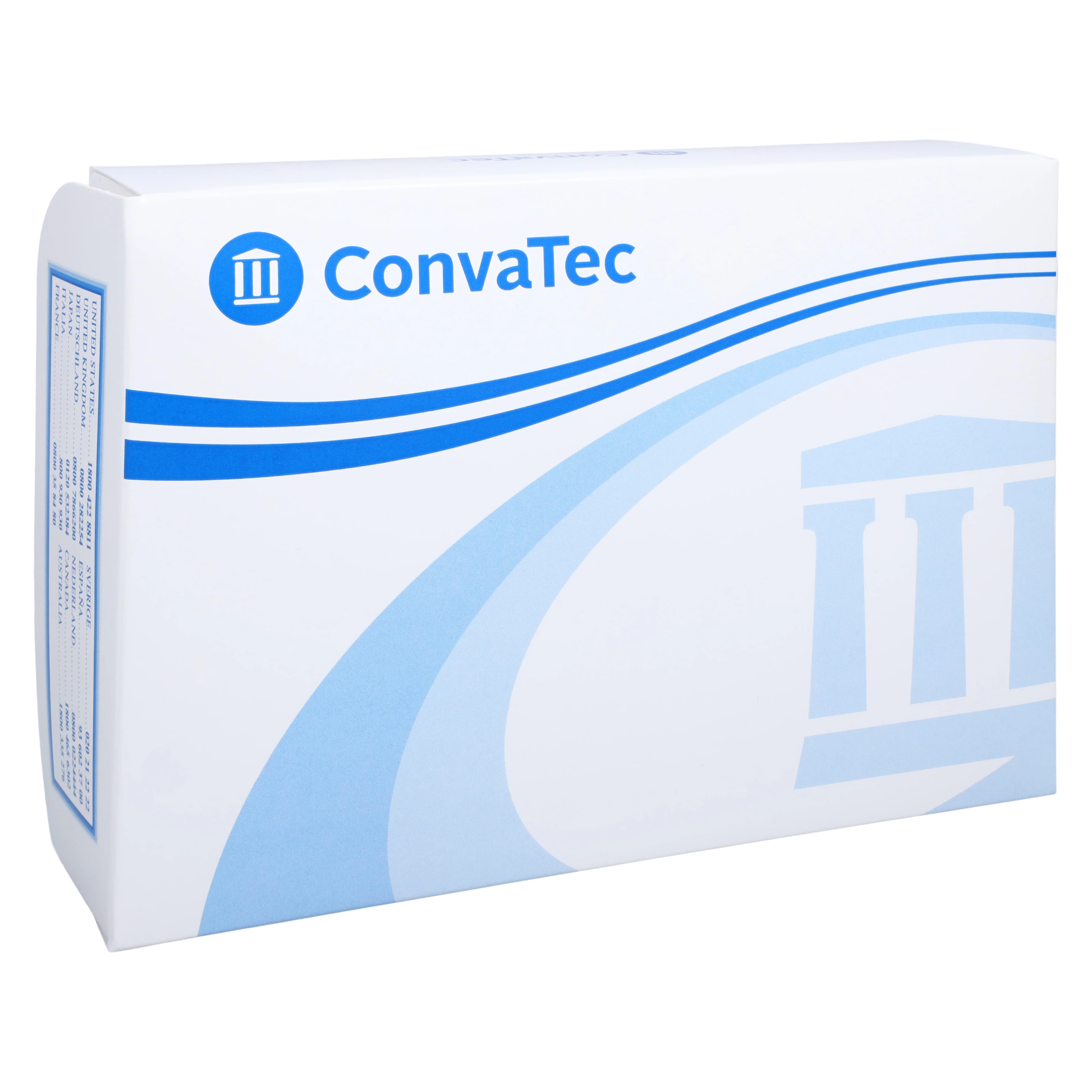ConvaTec SUR-FIT Natura 2-Piece Drainable Ostomy Pouch, 1-3/4" Flange, 12" Length, Opaque, 10/Box - Surfit Pch Drnable 1 3/4f - Image 1